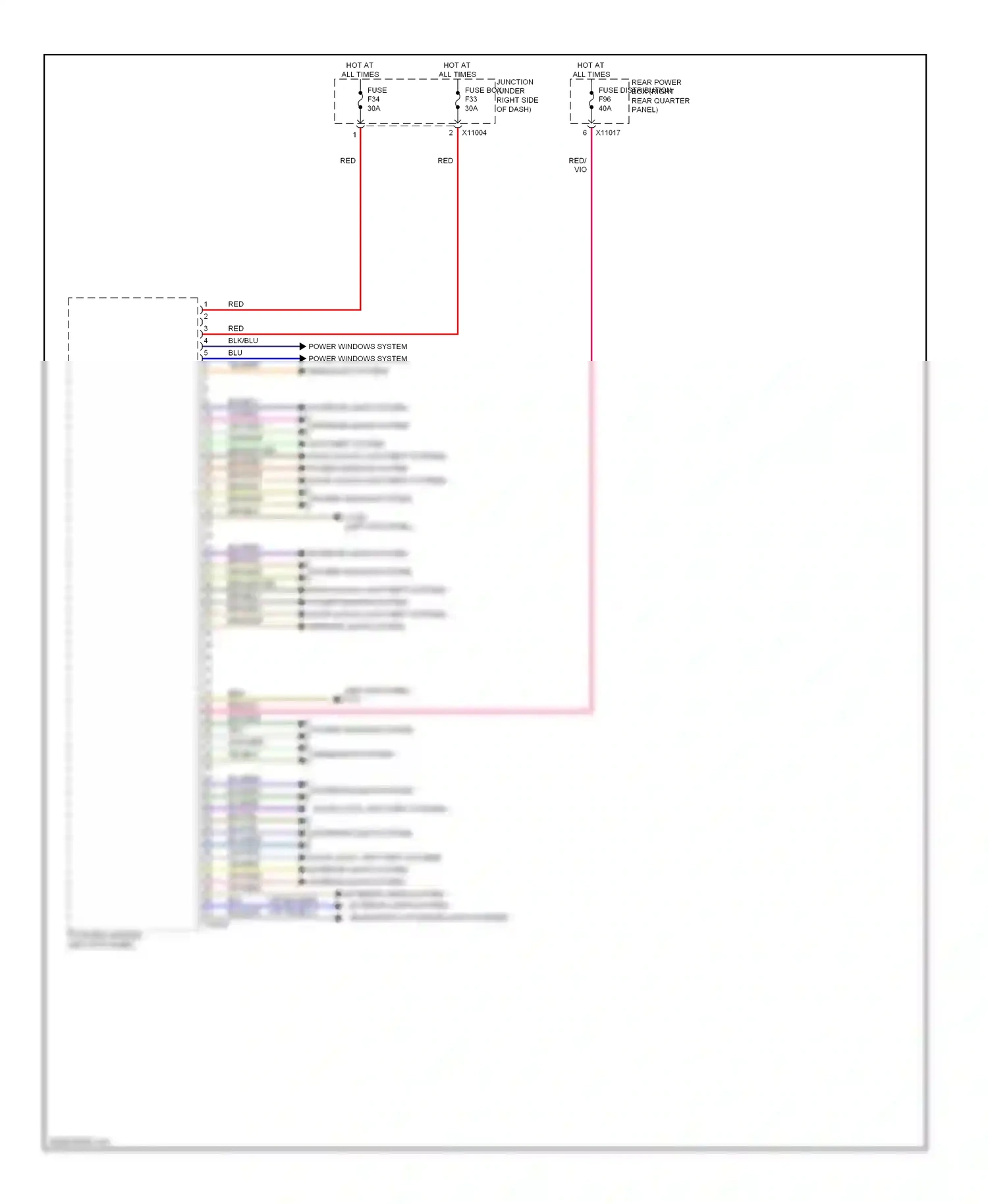 Wiring diagram blk/wht for BMW X6 E71 facelift (2012-2014) (2 of 37)