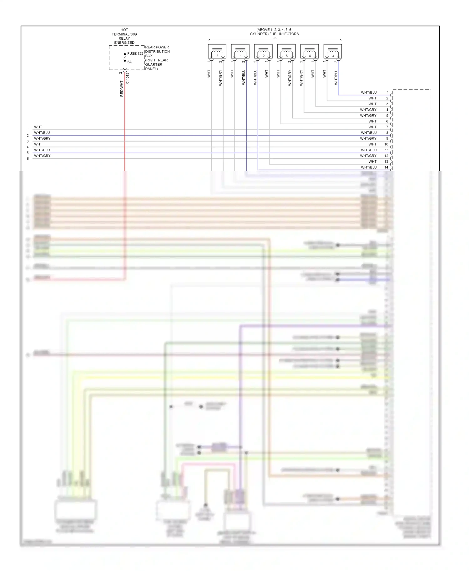 Wiring diagram blk/wht for BMW X6 E71 facelift (2012-2014) (9 of 37)
