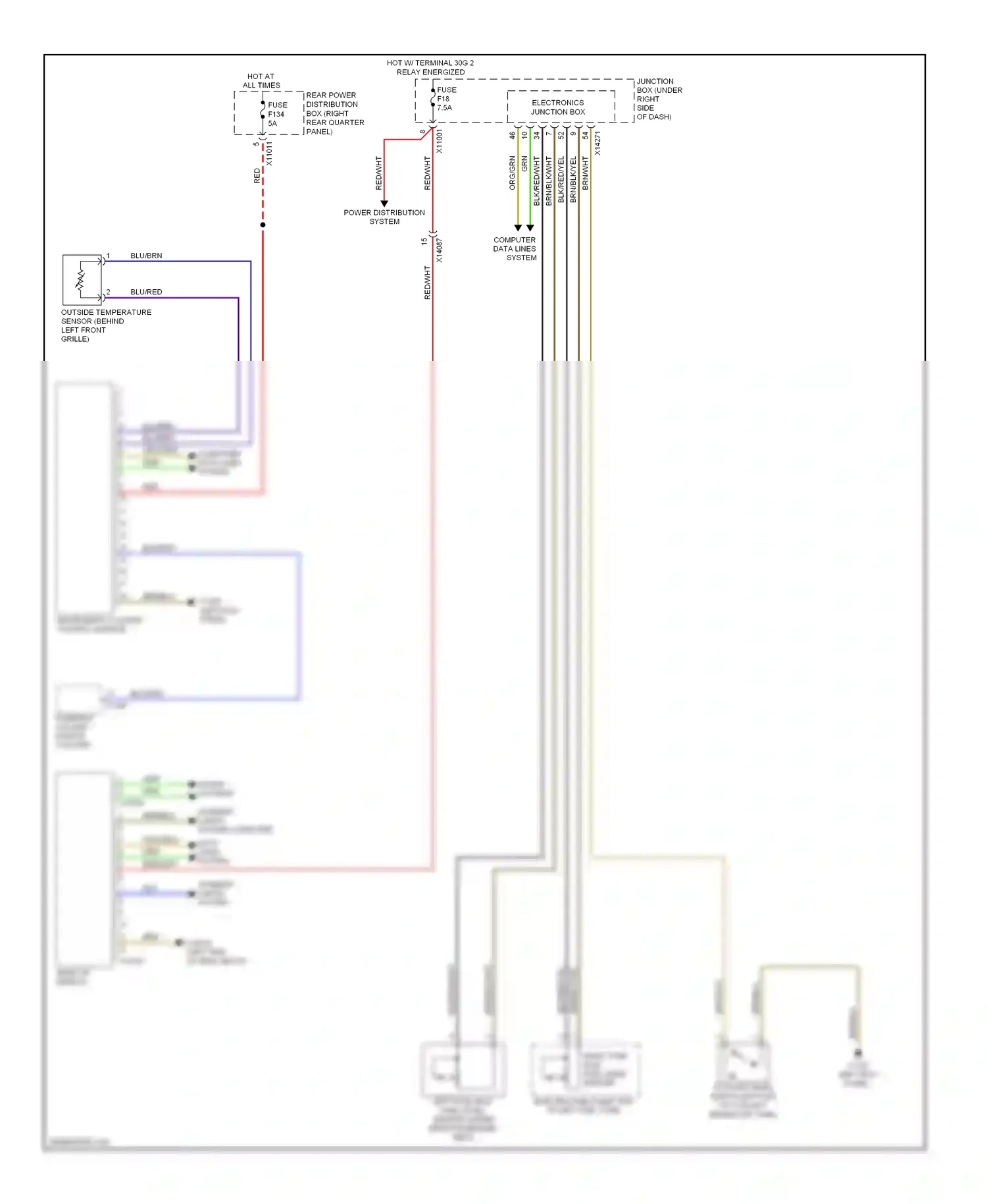 Wiring diagram blu for BMW X6 E71 facelift (2012-2014) (27 of 83)