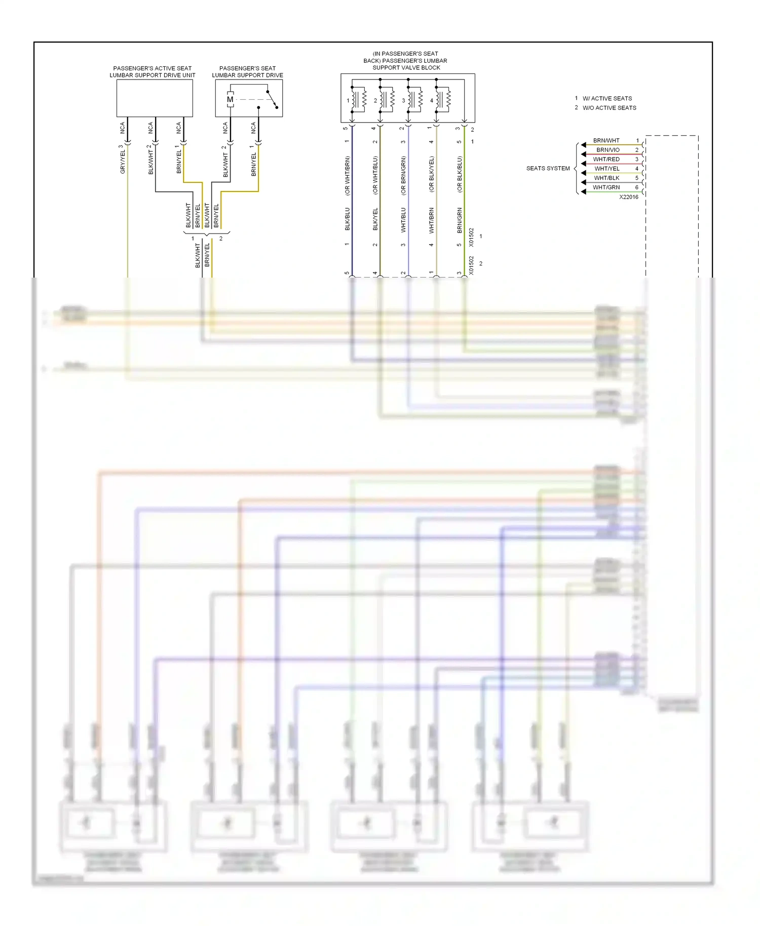 Wiring diagram brn/yel for BMW X6 E71 facelift (2012-2014) (10 of 25)