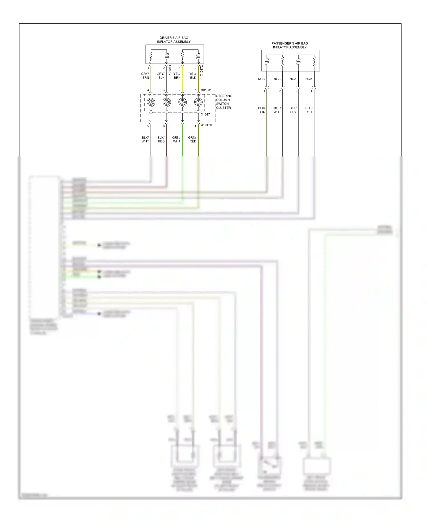Wiring diagram grn/red for BMW X6 E71 facelift (2012-2014) (19 of 26)