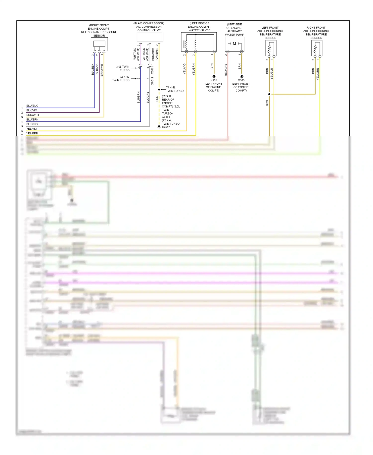 Wiring diagram gry/blu for BMW X6 E71 facelift (2012-2014) (3 of 11)