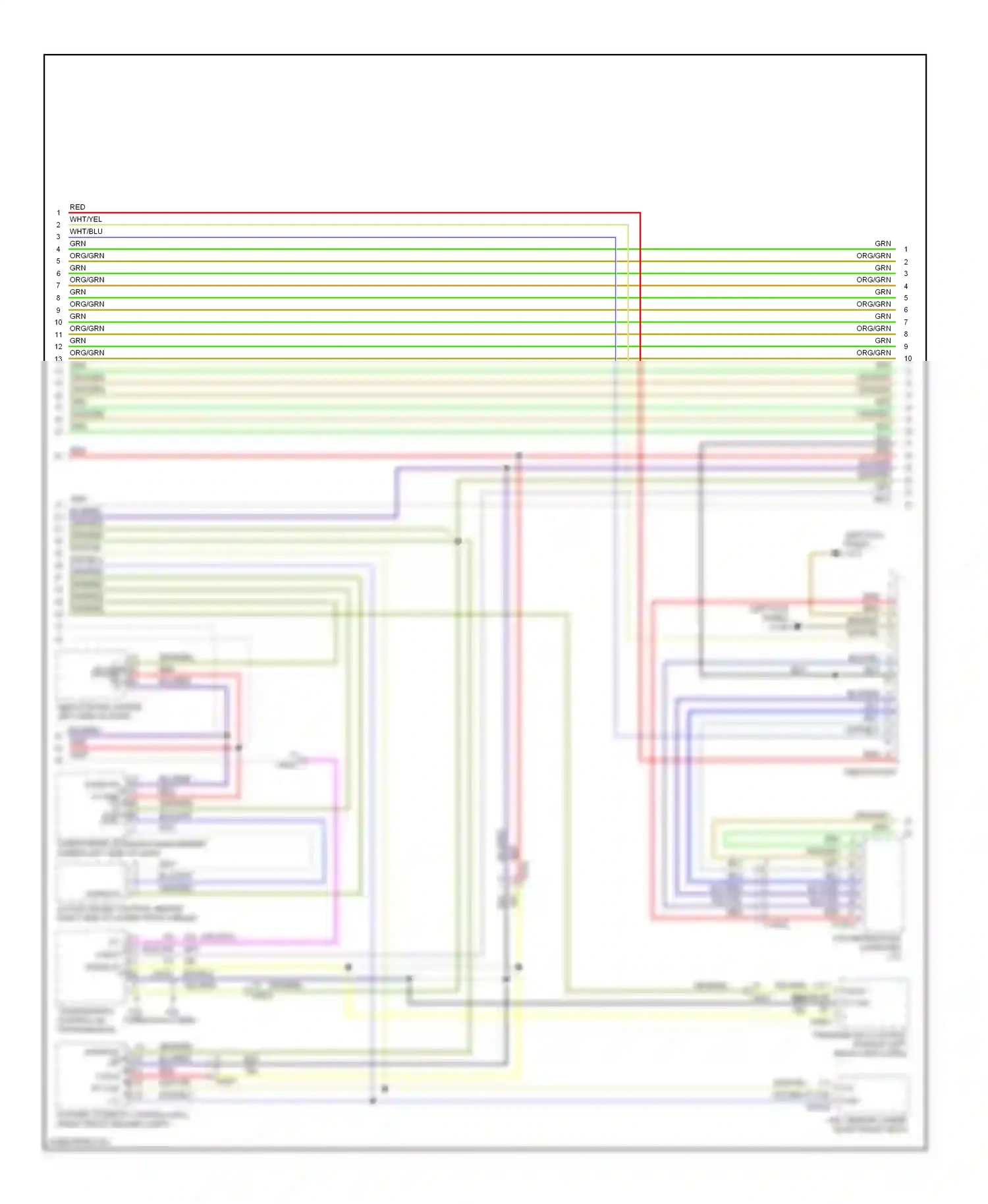 BMW X6 E71 facelift (2012-2014) (left kick panel) wiring diagram  (14 of 53)