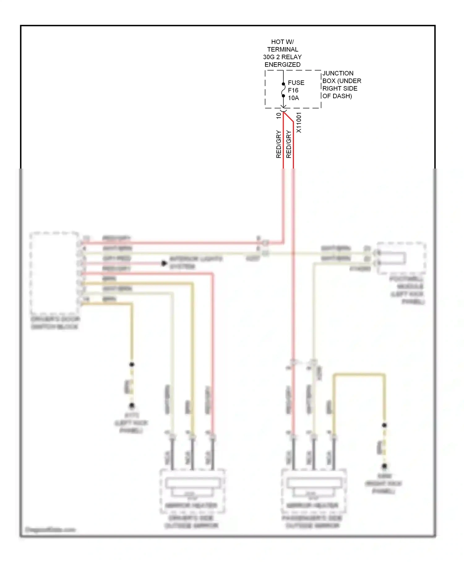 Wiring diagram red/gry for BMW X6 E71 facelift (2012-2014) (7 of 26)