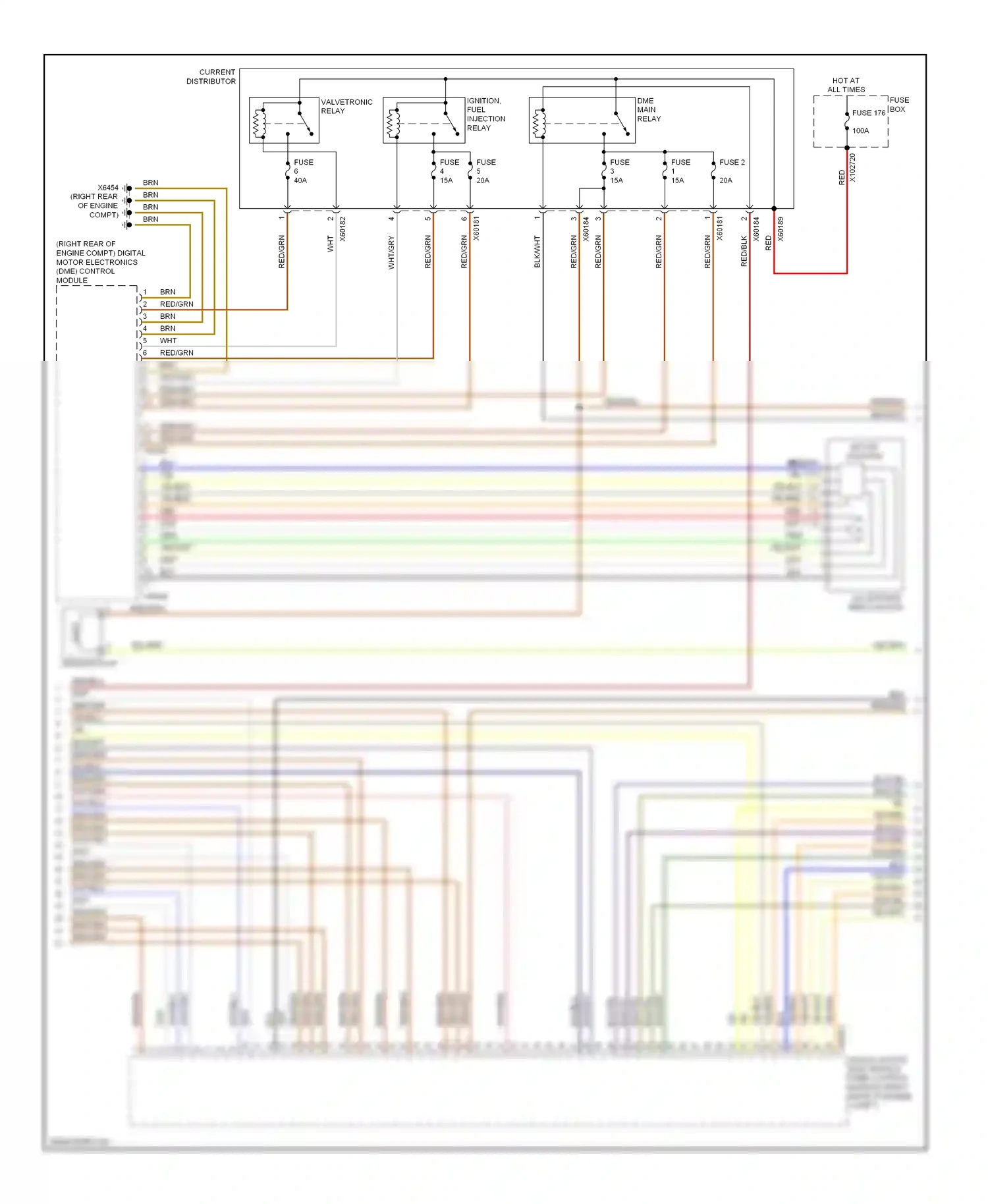 Wiring diagram wht/gry for BMW X6 E71 facelift (2012-2014) (7 of 15)