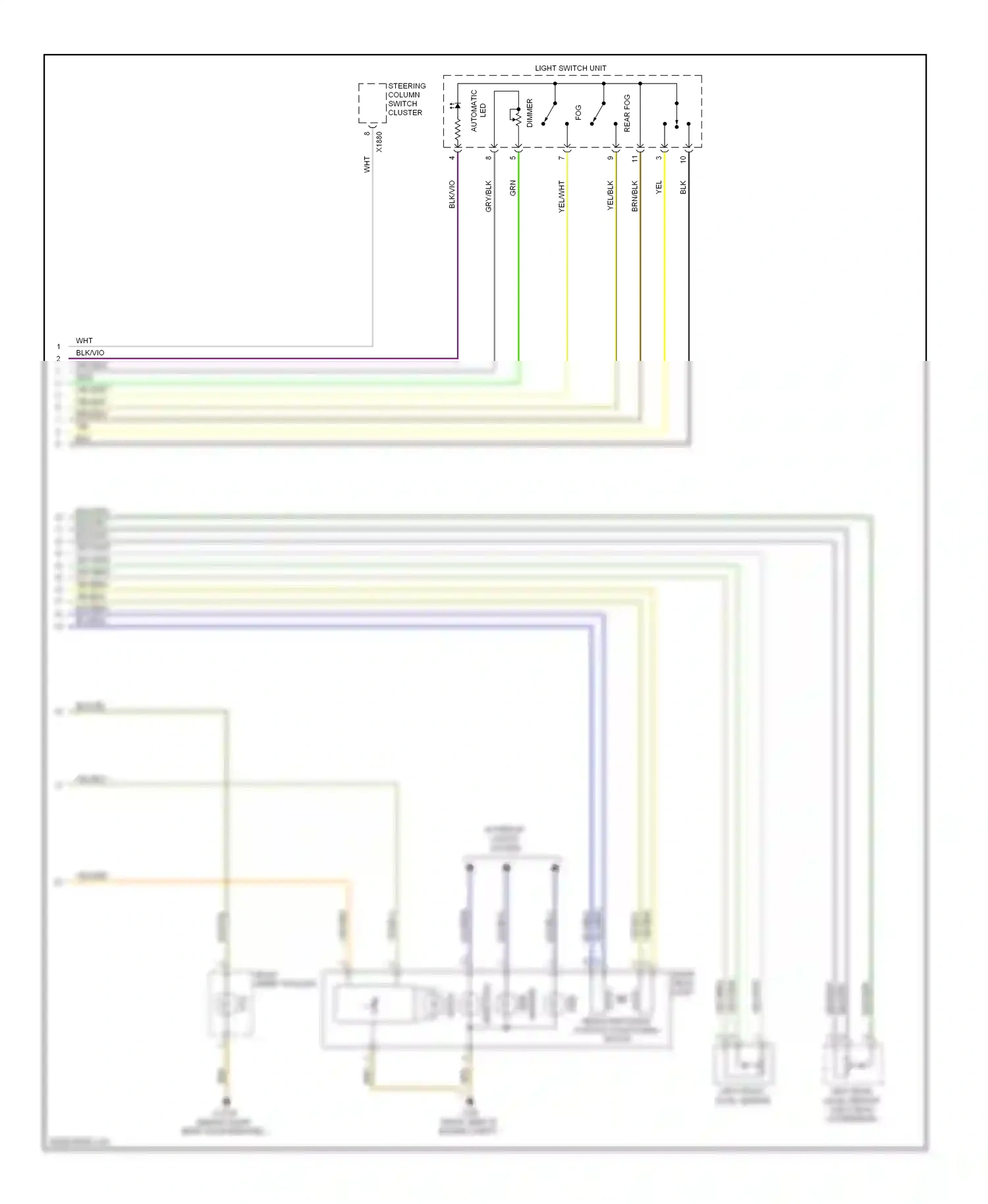 Wiring diagram yel/blk for BMW X6 E71 facelift (2012-2014) (13 of 22)
