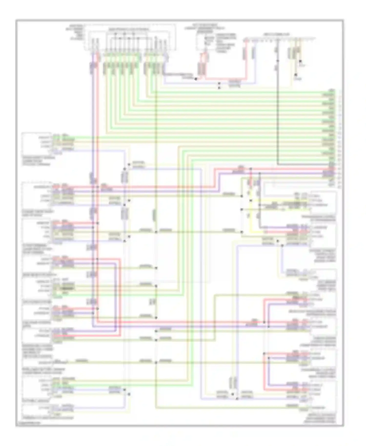 X6 BMW E71 (2007-2012): Computer data lines circuit (1 of 2)