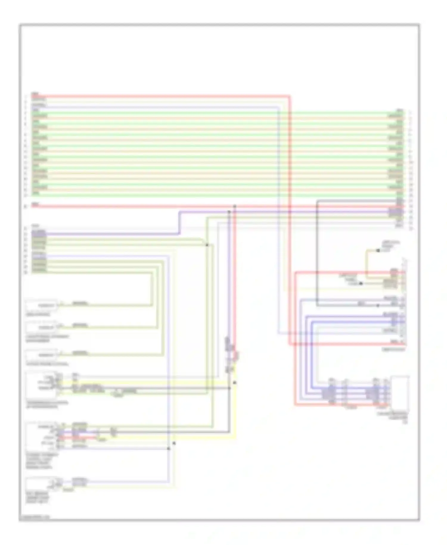 X6 BMW E71 (2007-2012): Computer data lines circuit (2 of 3)