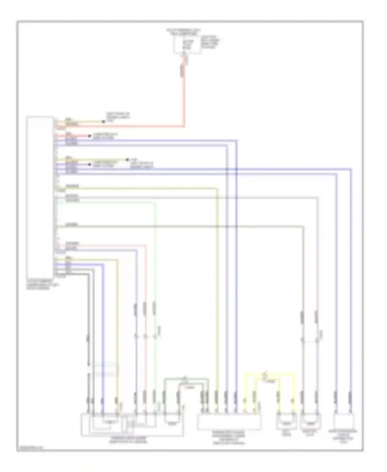 X6 BMW E71 (2007-2012): Power steering circuit