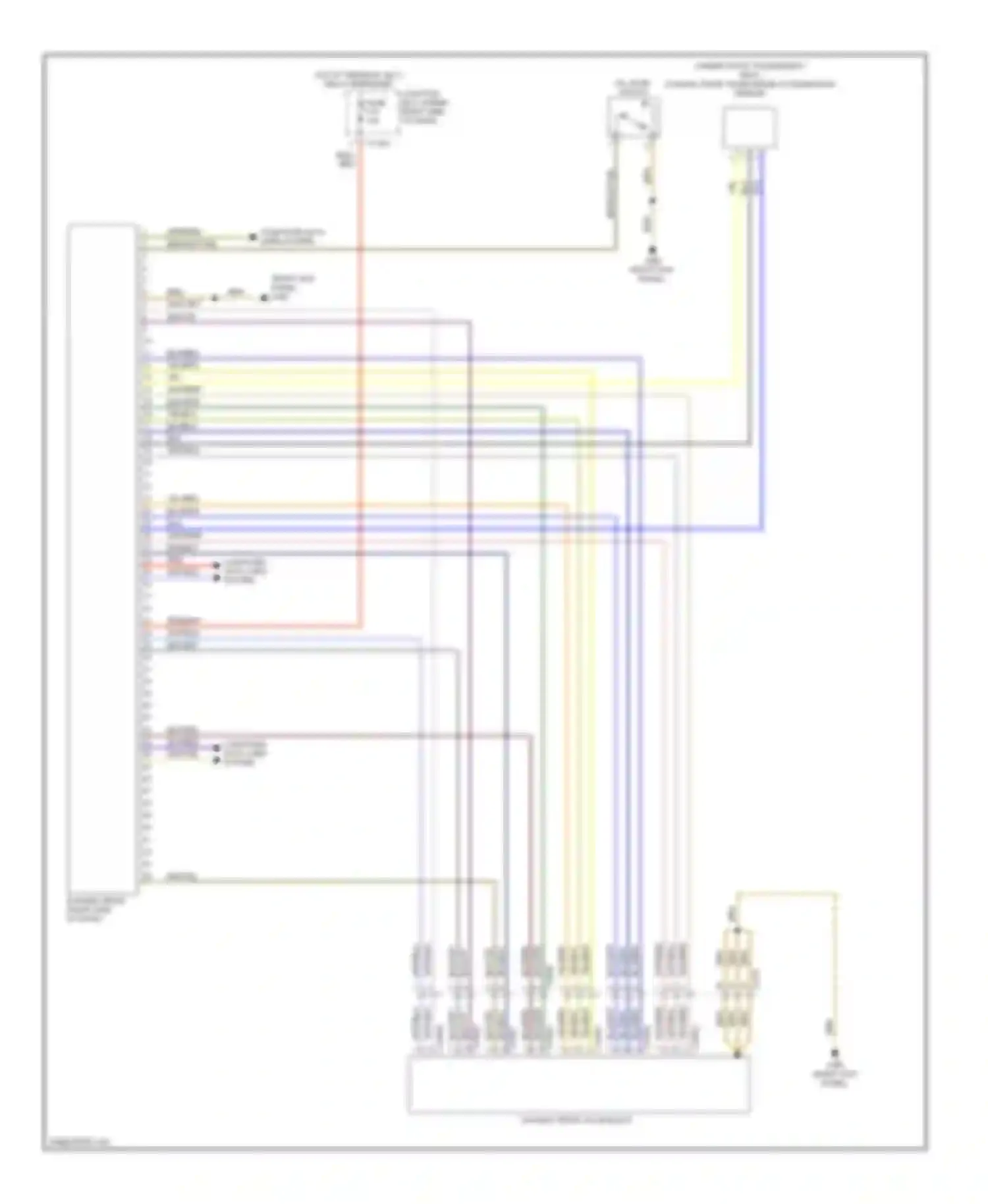 X6 BMW E71 (2007-2012): Dynamic drive suspension circuit