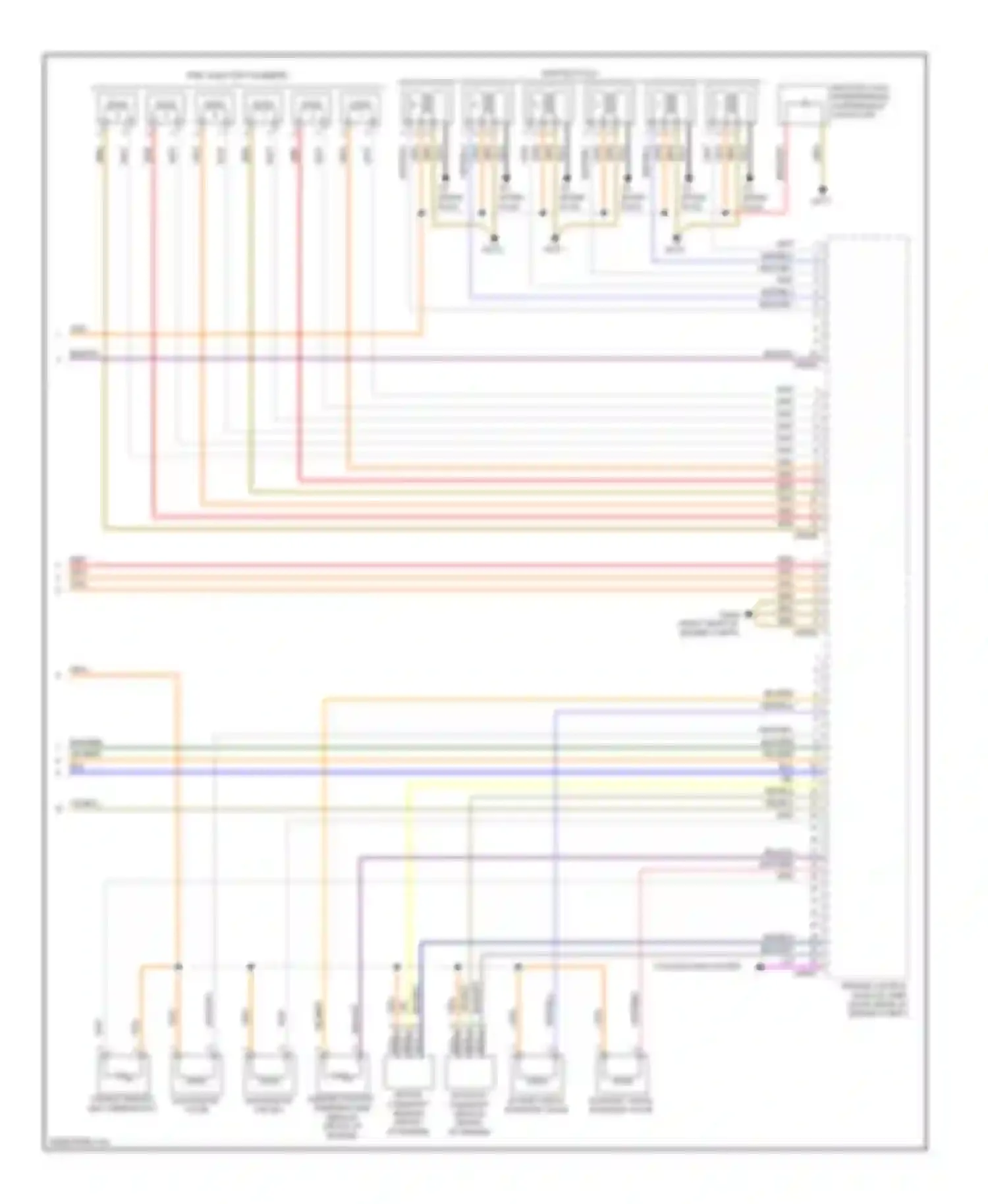 X6 BMW E71 (2007-2012): Wiring diagram engine performance 3.0l twin turbo (4 of 4)