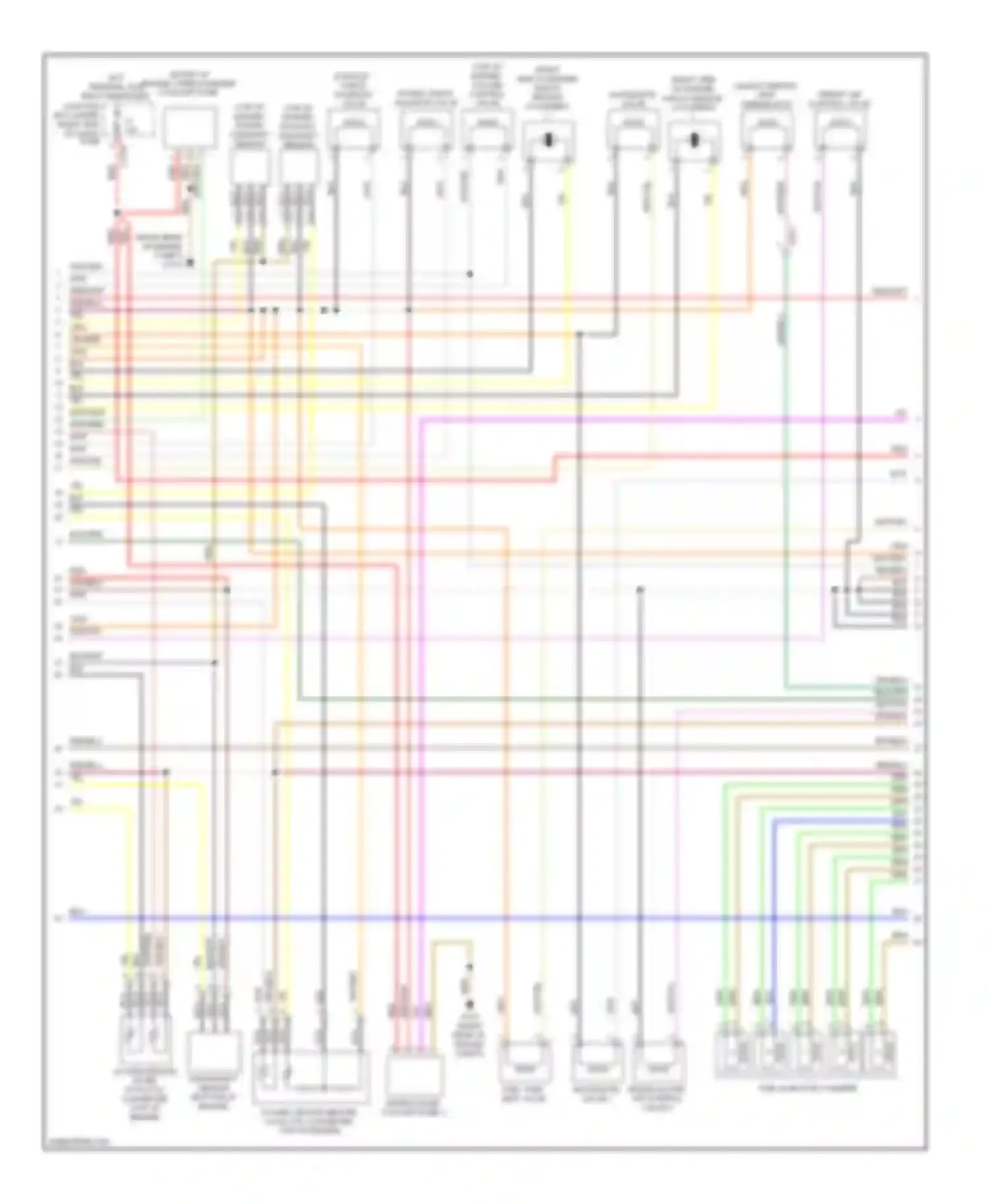 X6 BMW E71 (2007-2012): Wiring diagram engine performance 4.4l twin turbo (2 of 5)