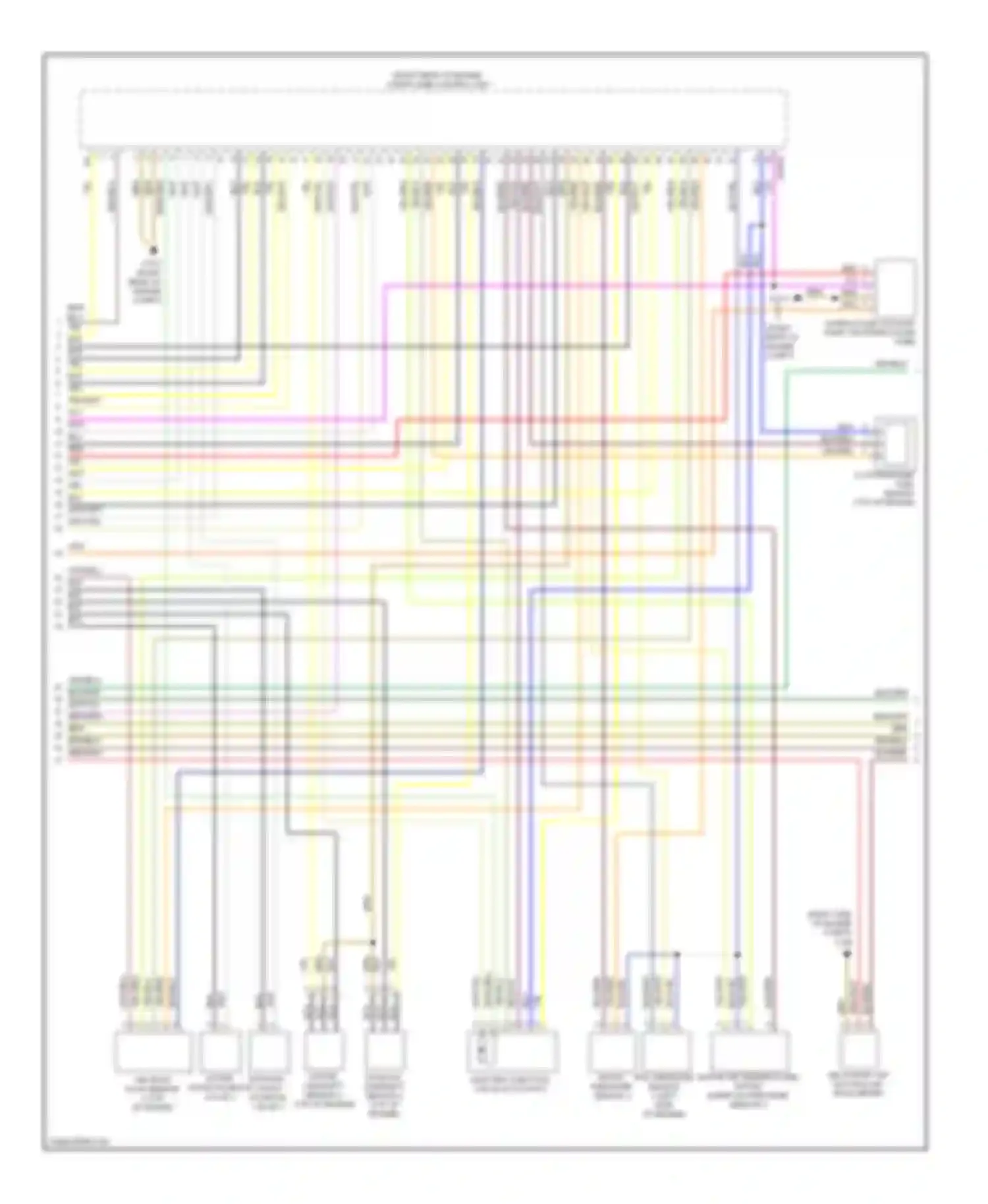 X6 BMW E71 (2007-2012): Wiring diagram engine performance 4.4l twin turbo (4 of 5)