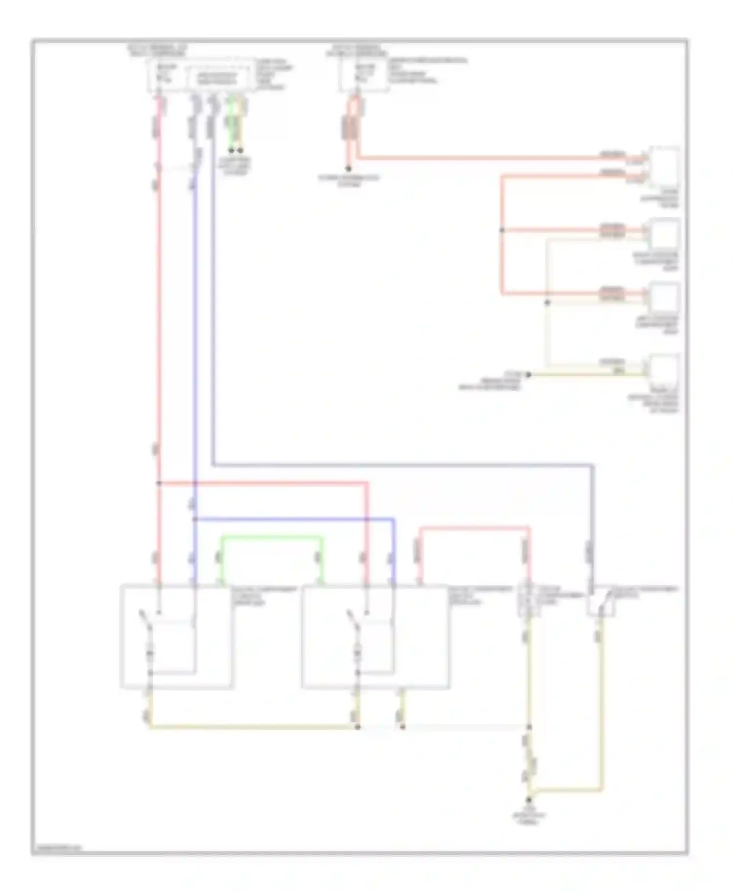 X6 BMW E71 (2007-2012): Courtesy lamps circuit (3 of 3)