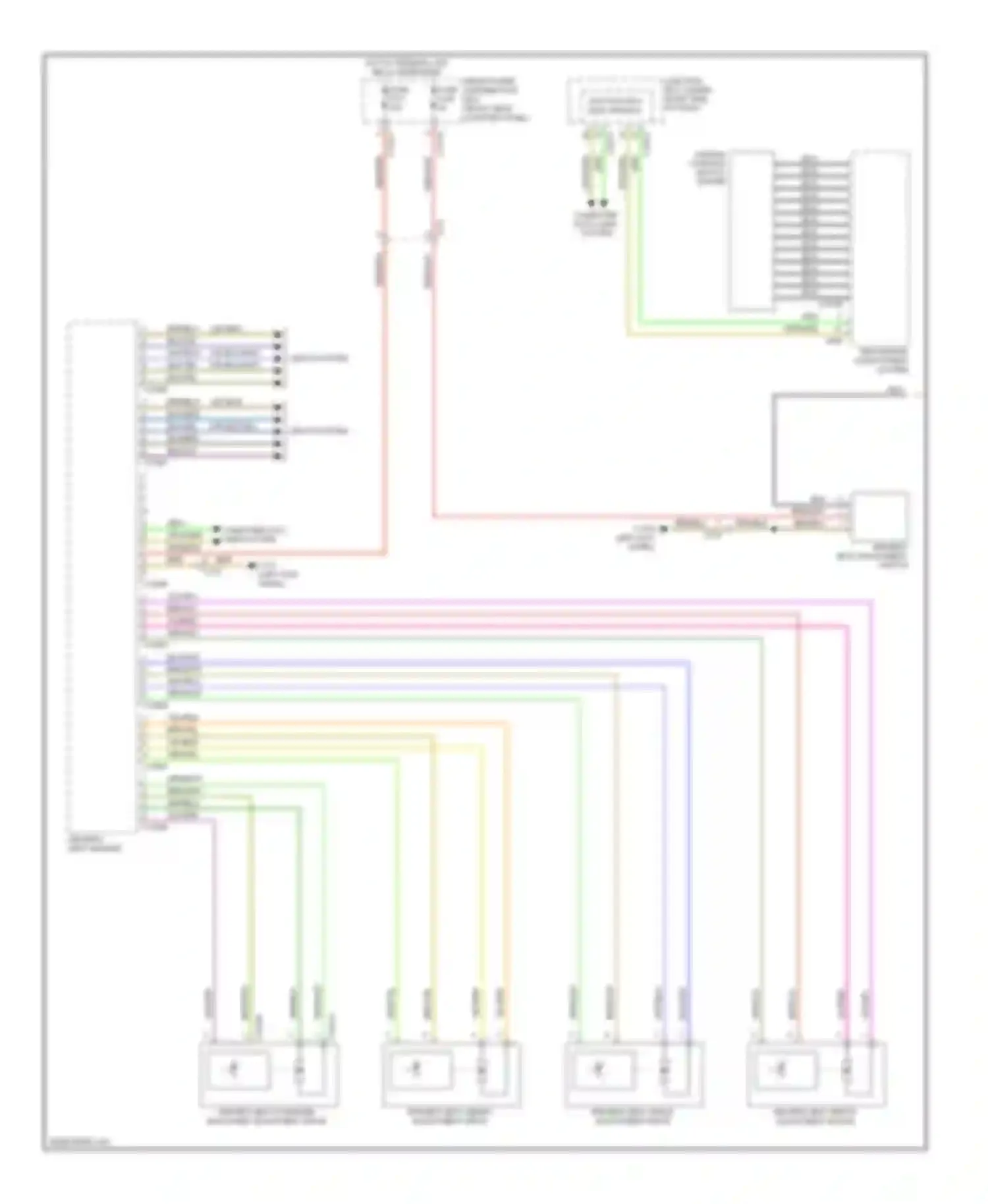 X6 BMW E71 (2007-2012): Driver"s memory seat circuit, with lumbar support (1 of 2)