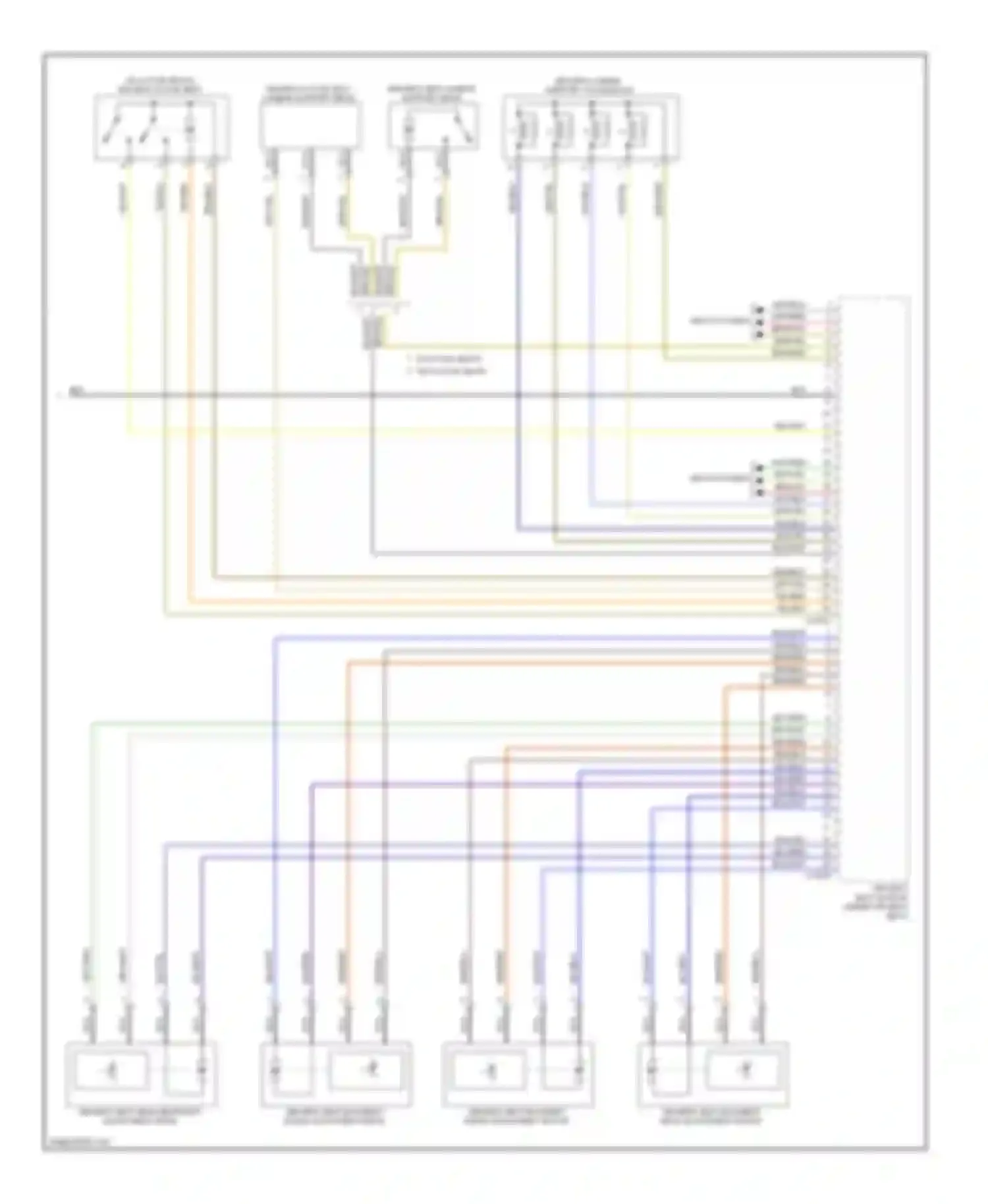 X6 BMW E71 (2007-2012): Driver"s memory seat circuit, with lumbar support (2 of 2)