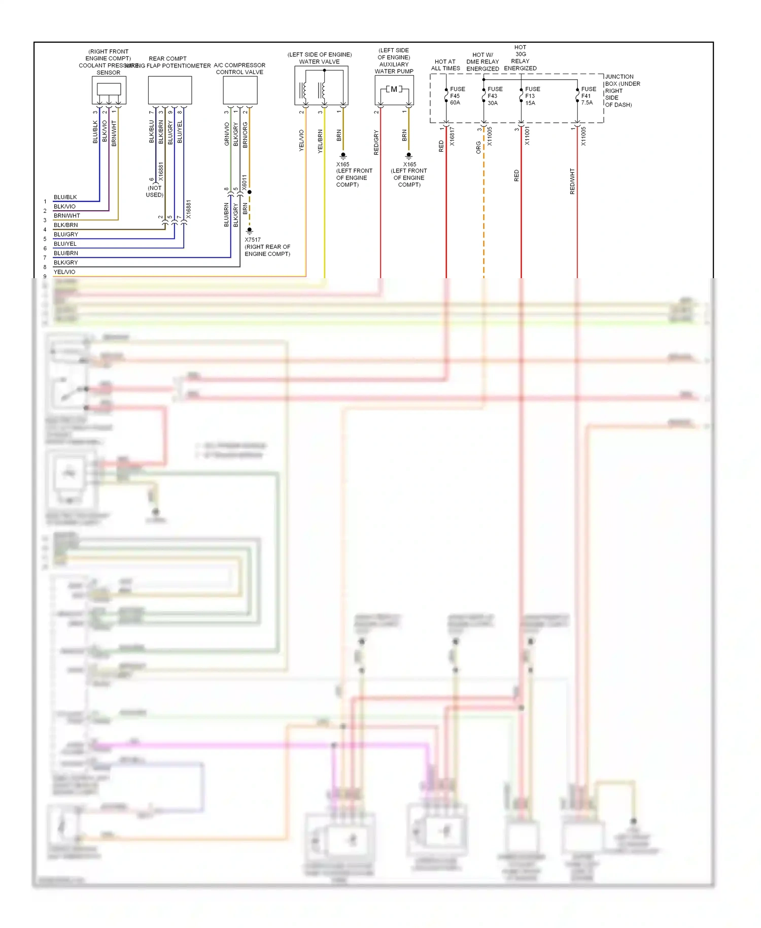 Wiring diagram blk/grn for BMW X6 E71 (2007-2012) (34 of 39)