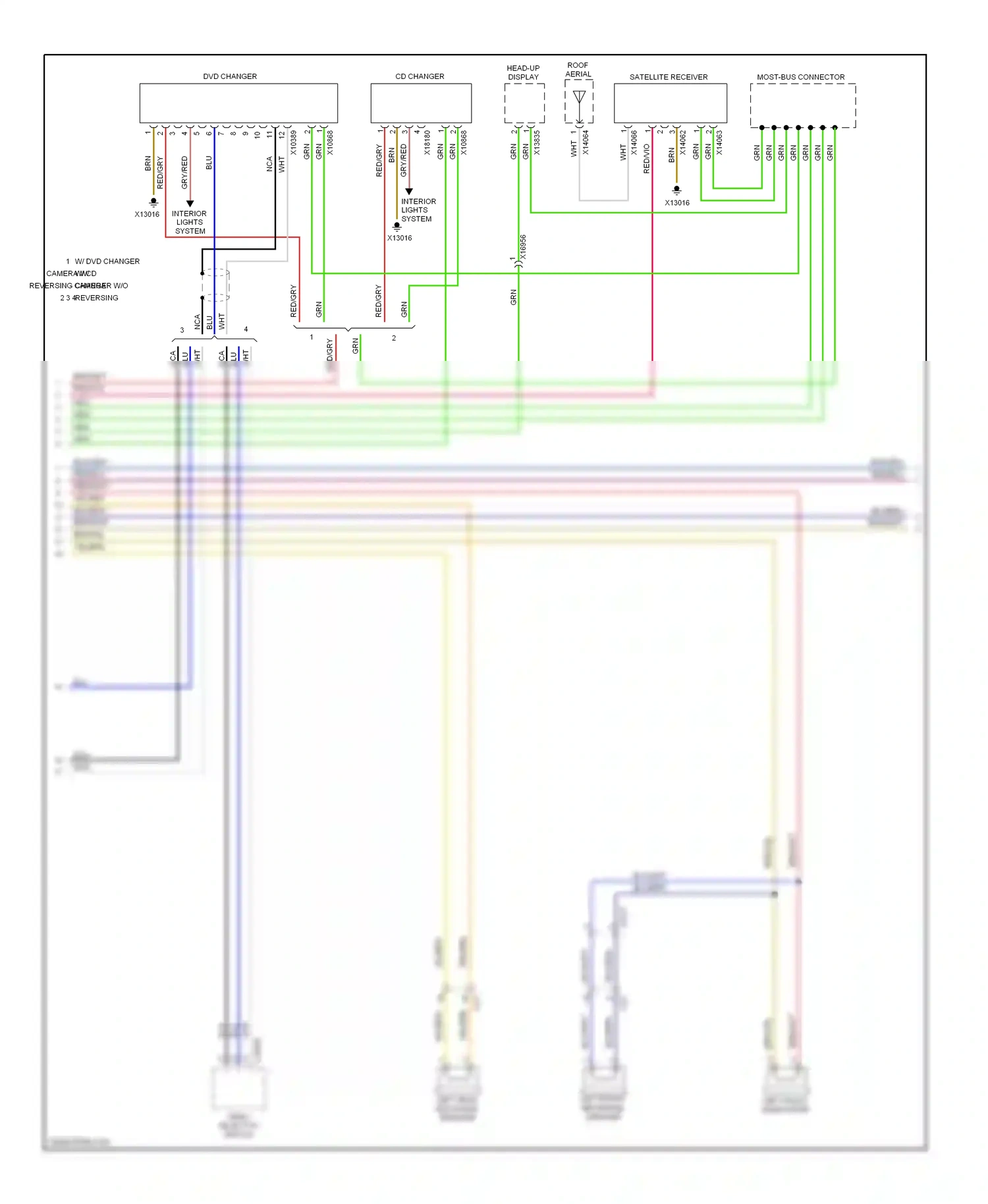 Wiring diagram blu/wht for BMW X6 E71 (2007-2012) (31 of 35)