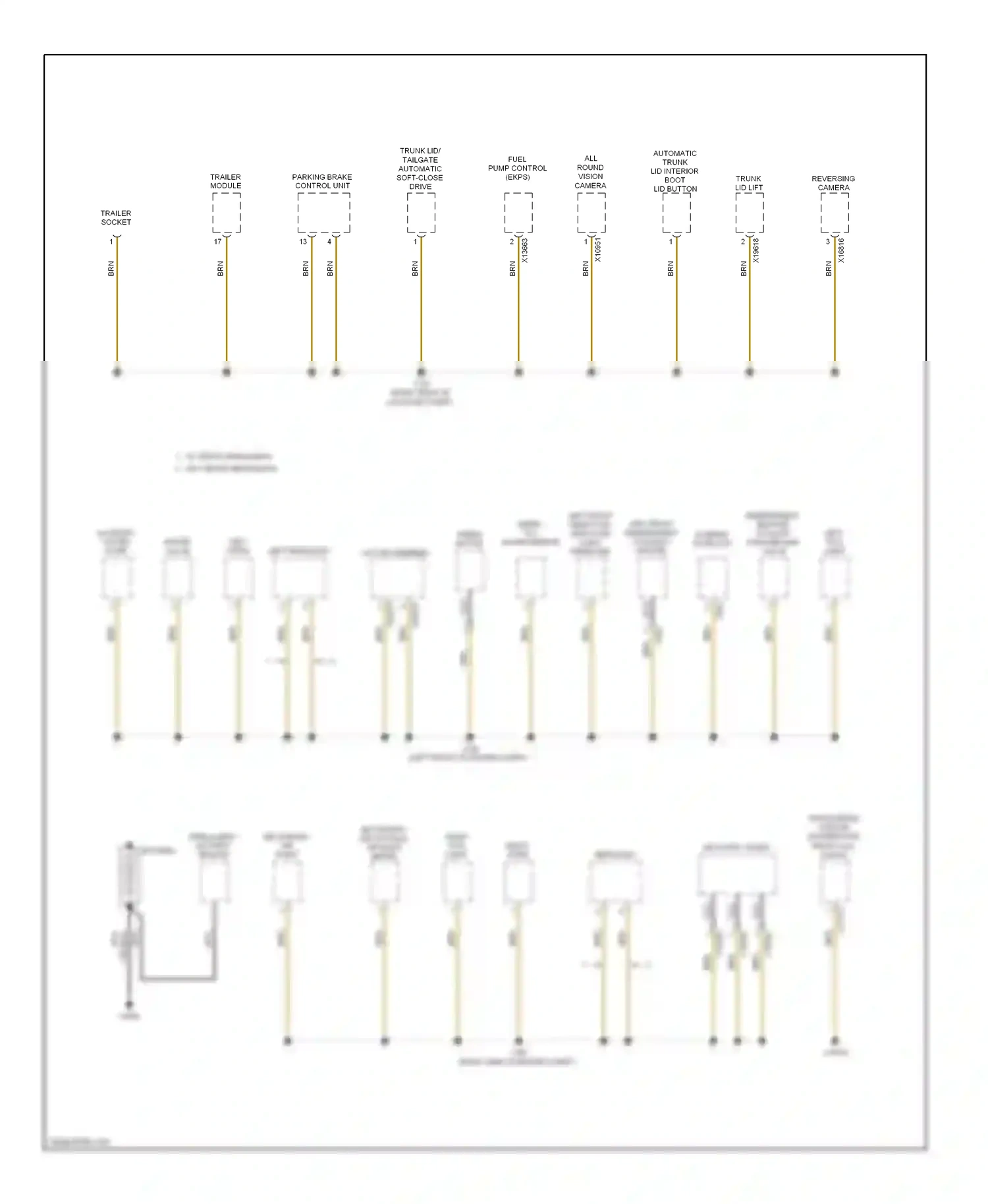 Wiring diagram brn for BMW X6 E71 (2007-2012) (45 of 163)