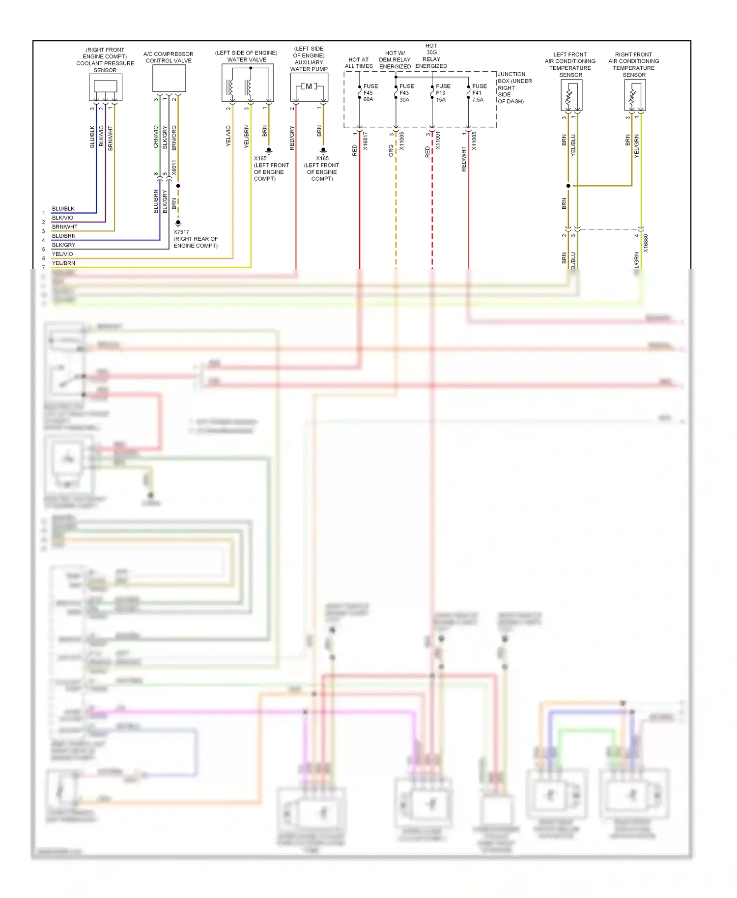 Wiring diagram brn for BMW X6 E71 (2007-2012) (129 of 163)