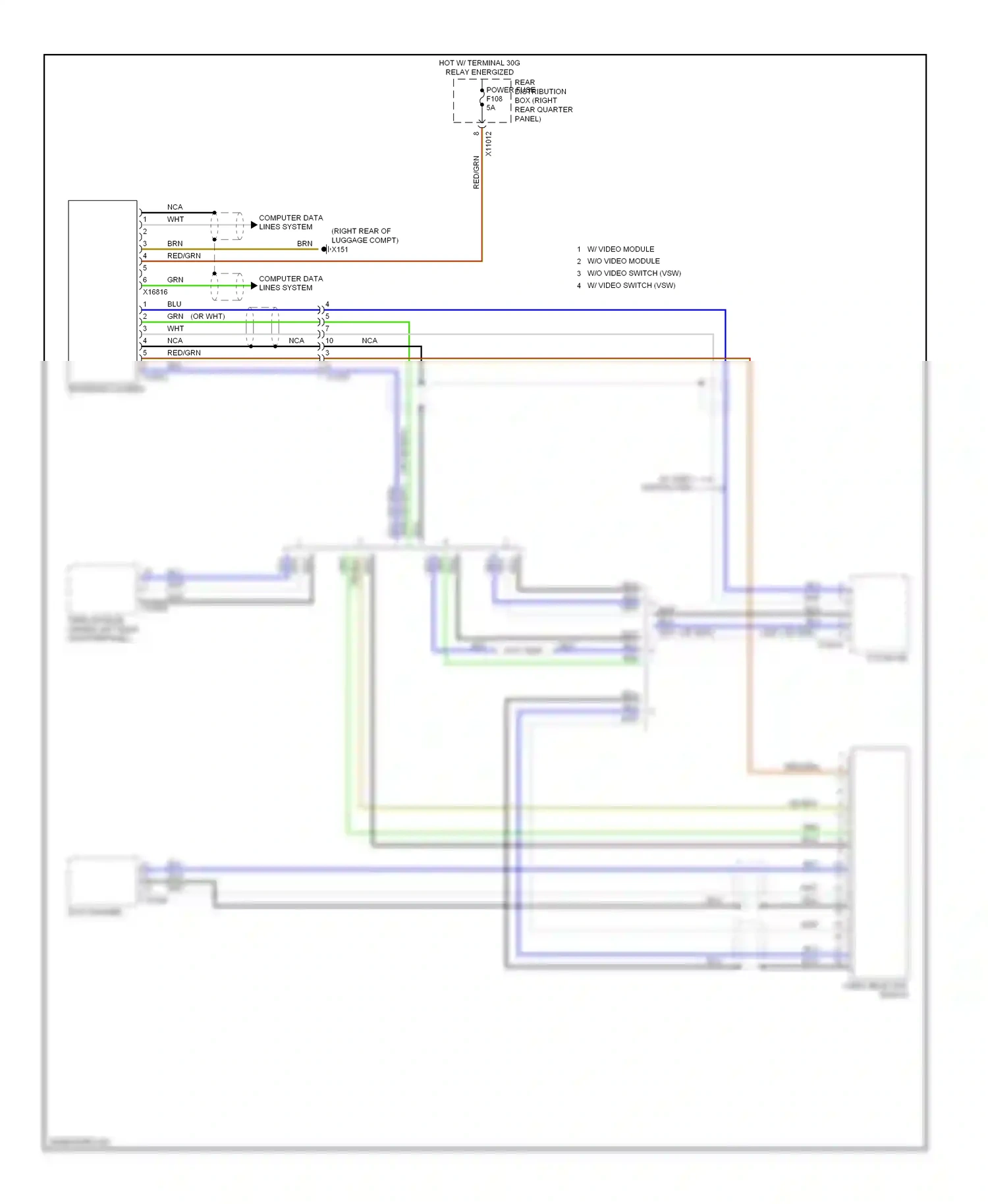 Wiring diagram brn for BMW X6 E71 (2007-2012) (80 of 163)