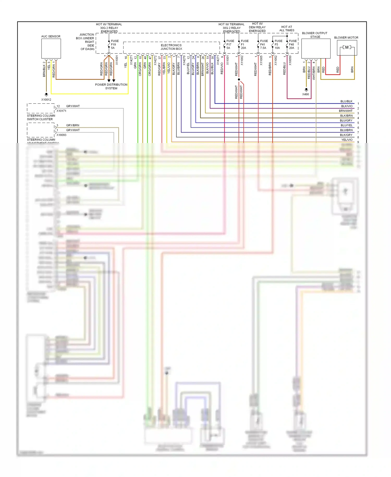 Wiring diagram brn for BMW X6 E71 (2007-2012) (4 of 163)