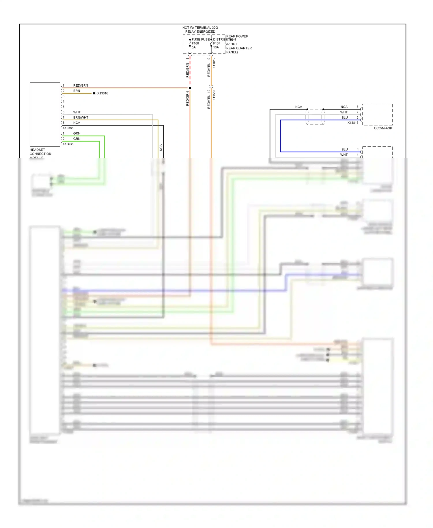 Wiring diagram brn/wht for BMW X6 E71 (2007-2012) (39 of 61)