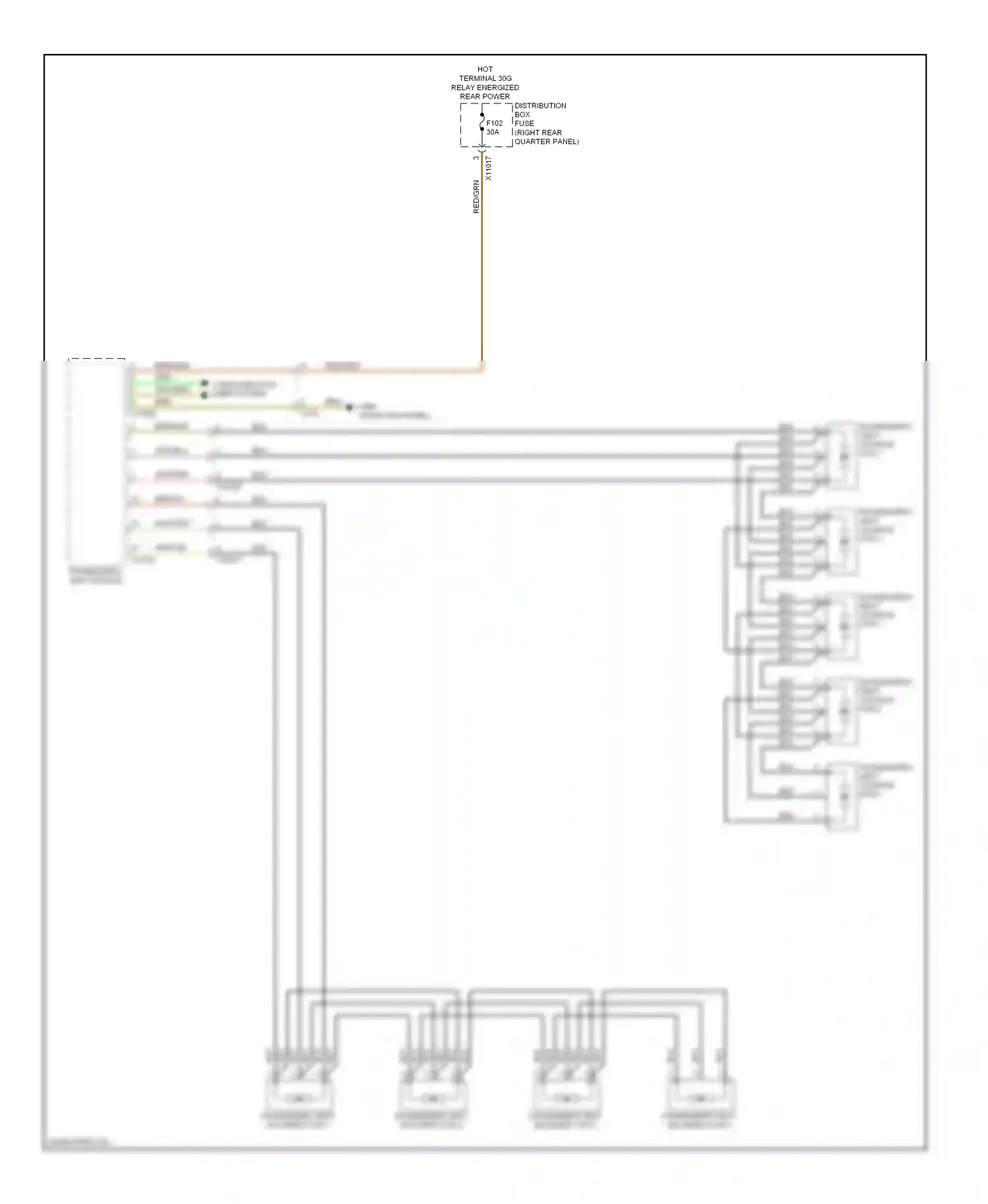 Wiring diagram computer data lines system for BMW X6 E71 (2007-2012) (60 of 98)