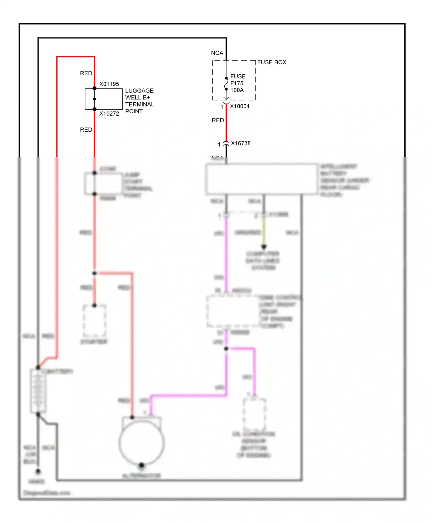 Wiring diagram fuse box for BMW X6 E71 (2007-2012) (1 of 6)