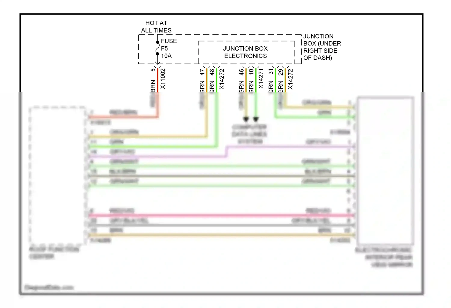 Wiring diagram grn for BMW X6 E71 (2007-2012) (65 of 132)