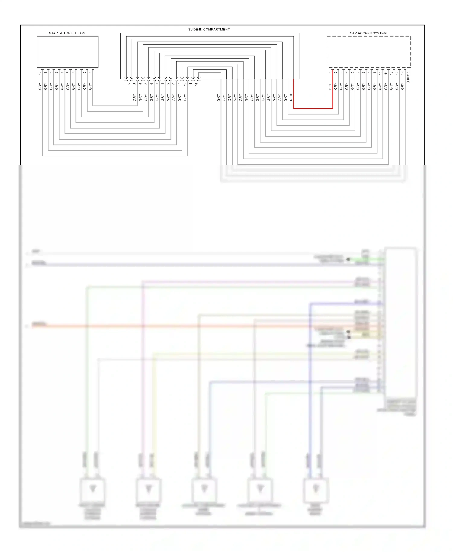 Wiring diagram gry/wht for BMW X6 E71 (2007-2012) (1 of 28)