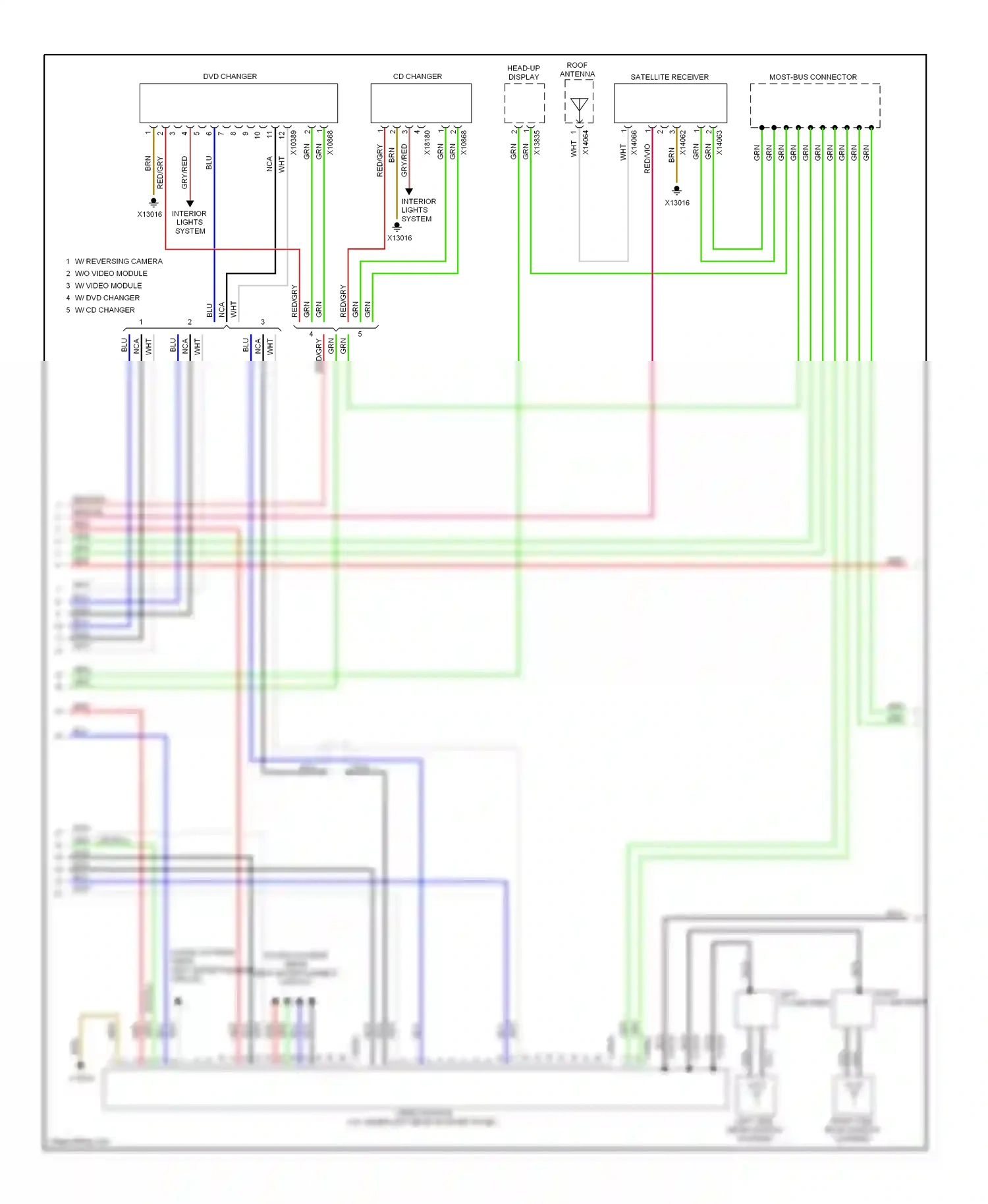 Wiring diagram red/vio for BMW X6 E71 (2007-2012) (29 of 53)