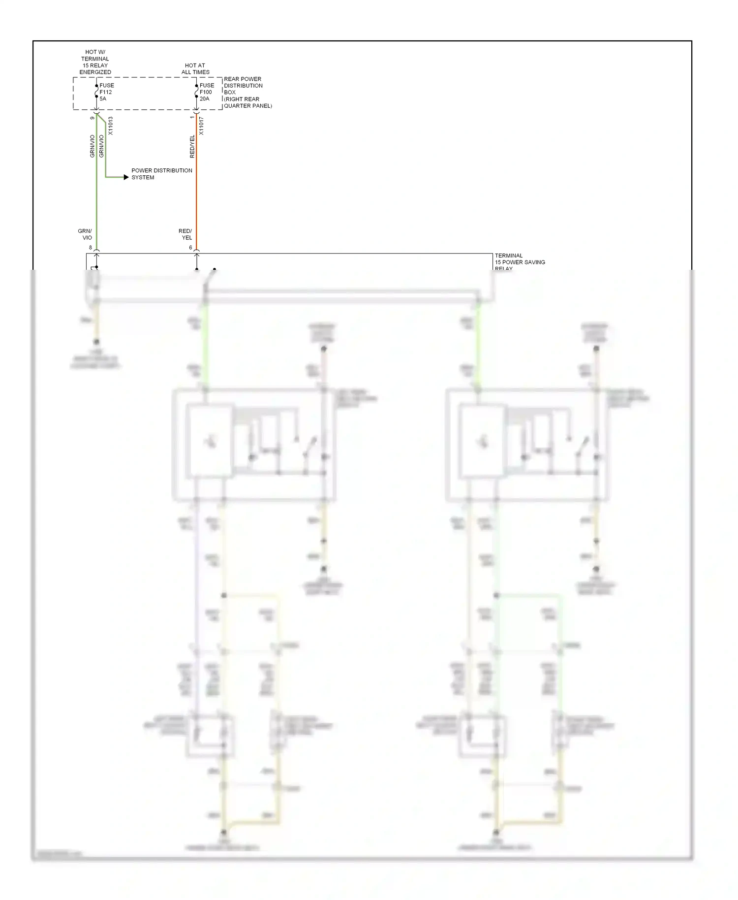 Wiring diagram vio for BMW X6 E71 (2007-2012) (17 of 30)