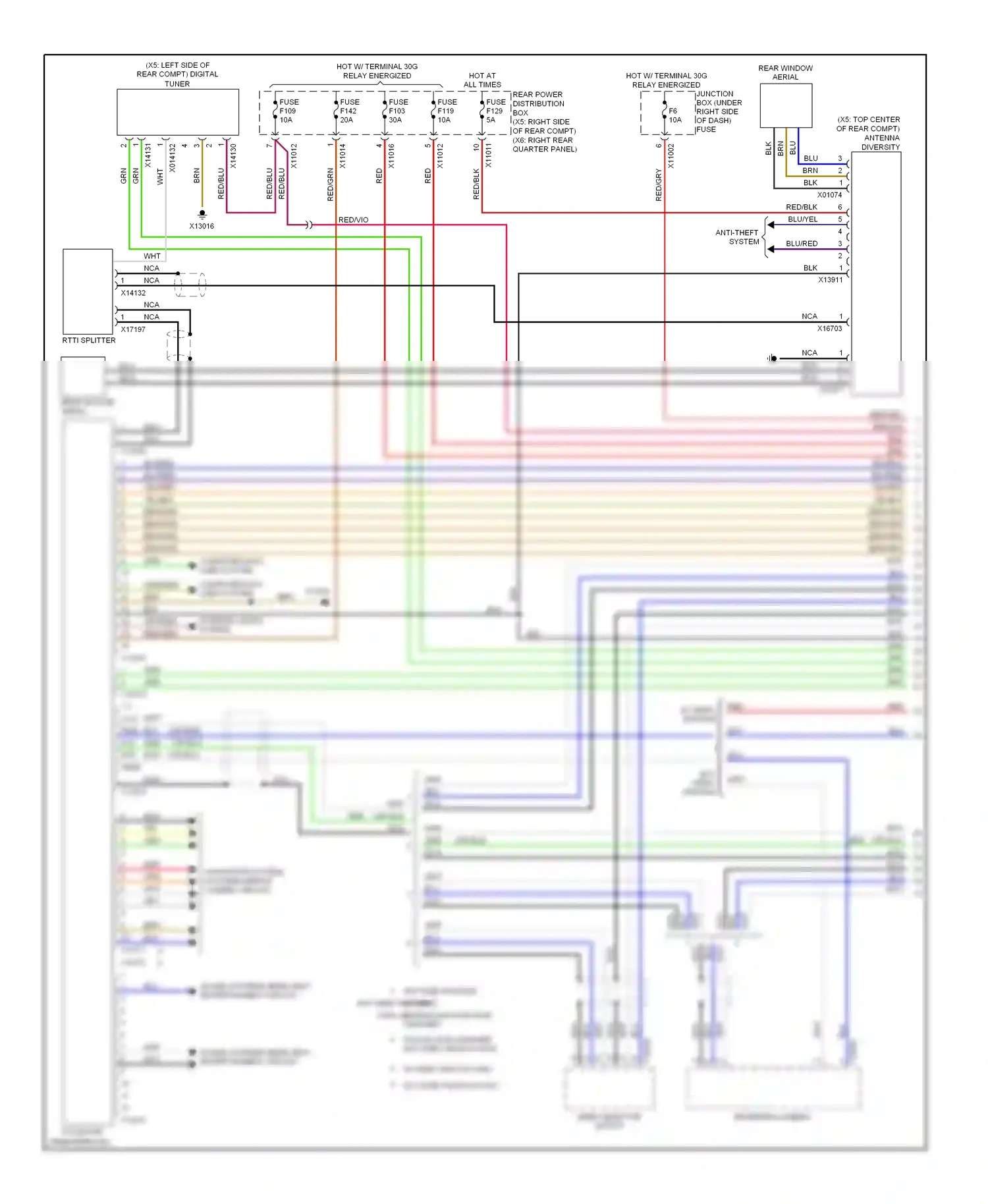 Wiring diagram wht for BMW X6 E71 (2007-2012) (53 of 98)
