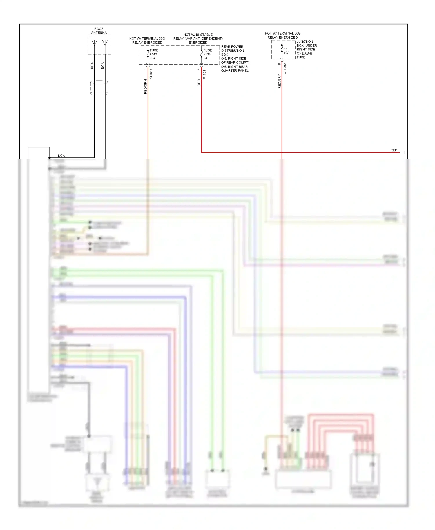 Wiring diagram wht/blu for BMW X6 E71 (2007-2012) (35 of 53)