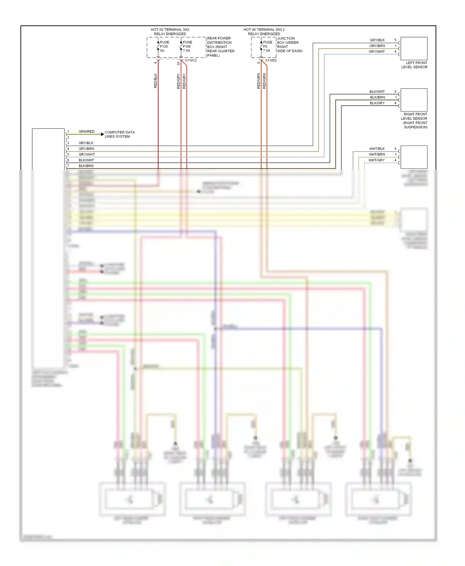 Wiring diagram wht/yel for BMW X6 E71 (2007-2012) (7 of 41)