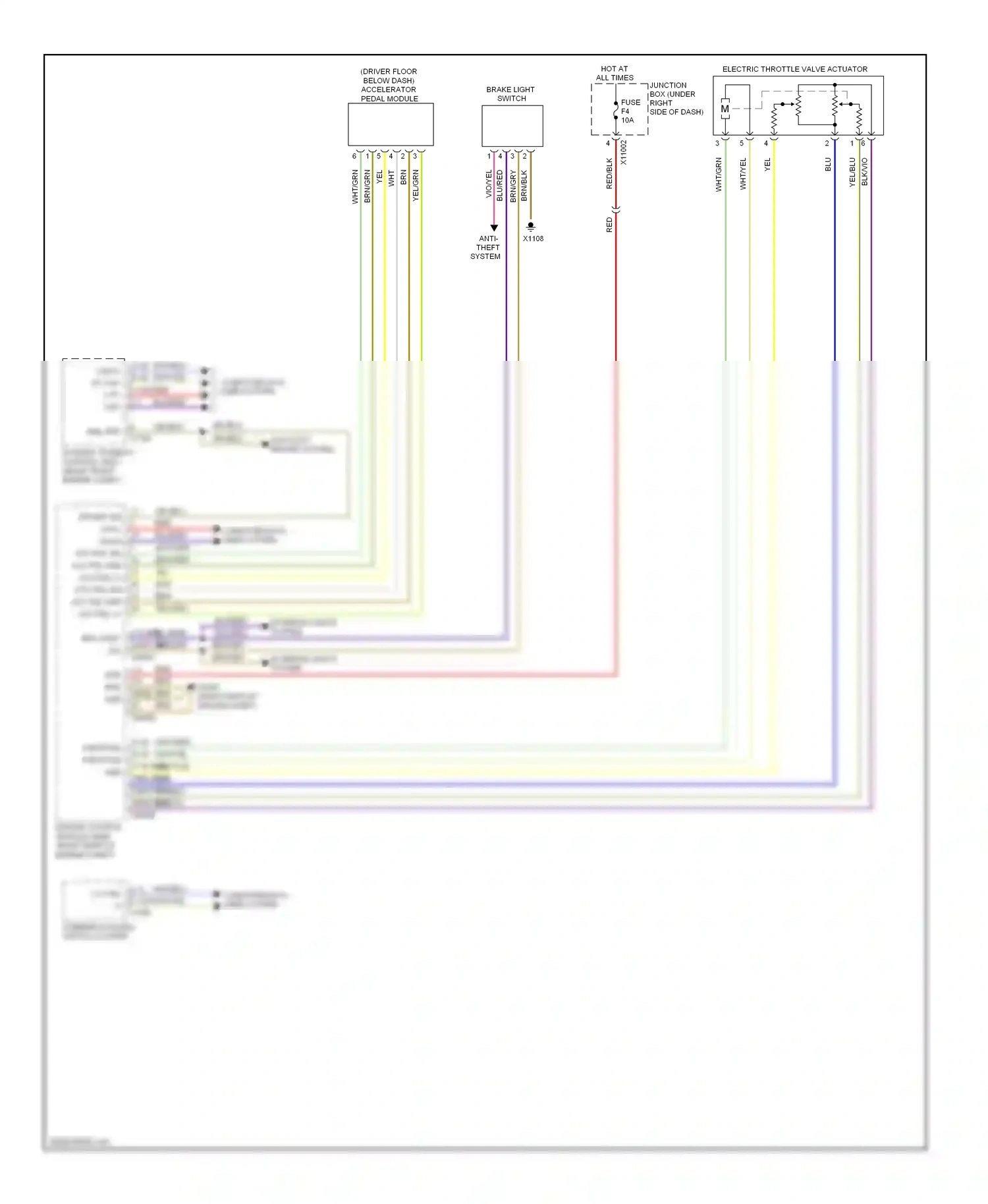 Wiring diagram yel/blu for BMW X6 E71 (2007-2012) (1 of 33)
