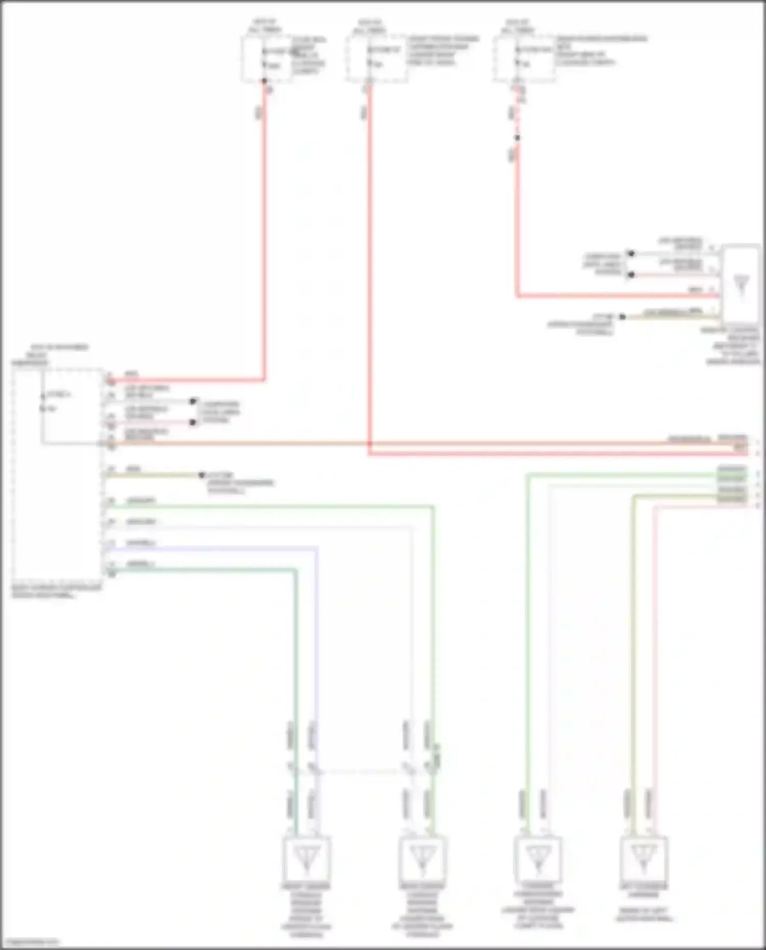 X6 BMW G06 facelift (2023-2024): Access/start circuit (1 of 2)