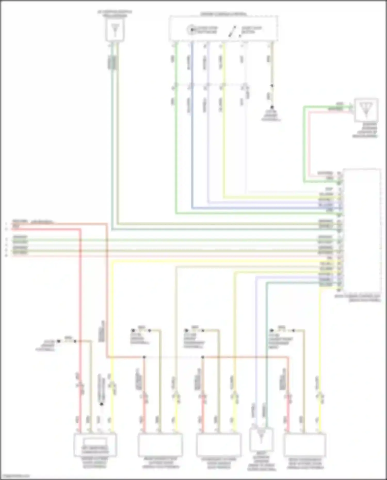 X6 BMW G06 facelift (2023-2024): Access/start circuit (2 of 2)