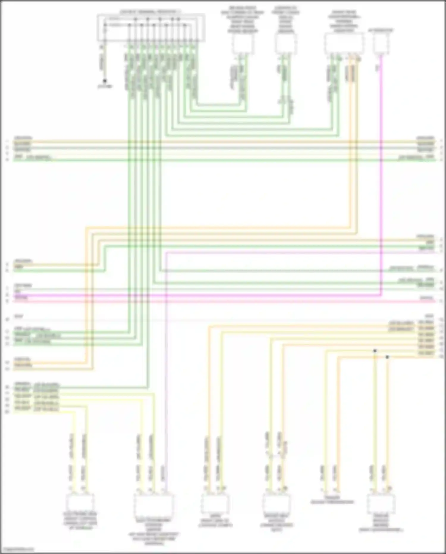 X6 BMW G06 facelift (2023-2024): High/low bus circuit (5 of 10)