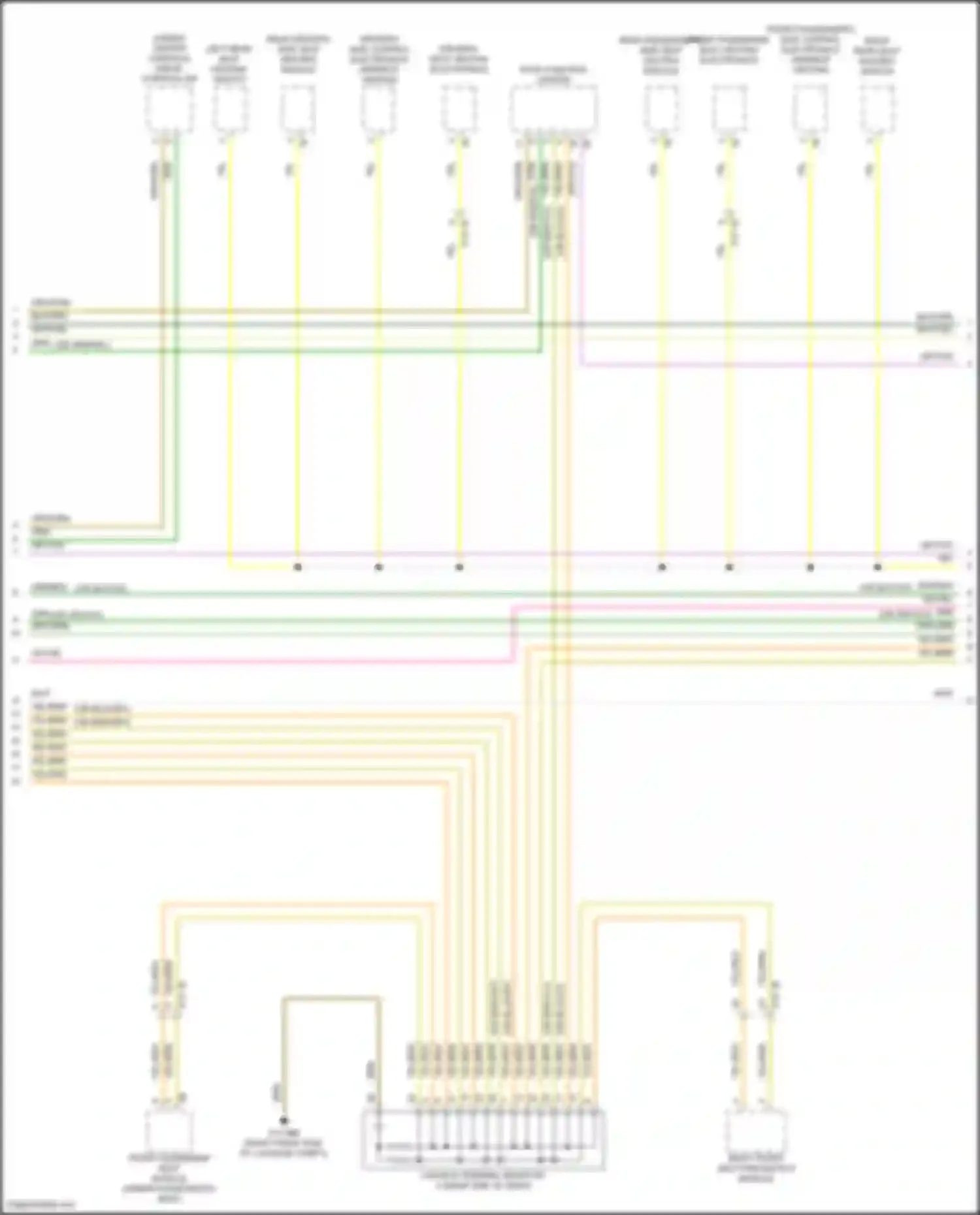 X6 BMW G06 facelift (2023-2024): High/low bus circuit (6 of 10)