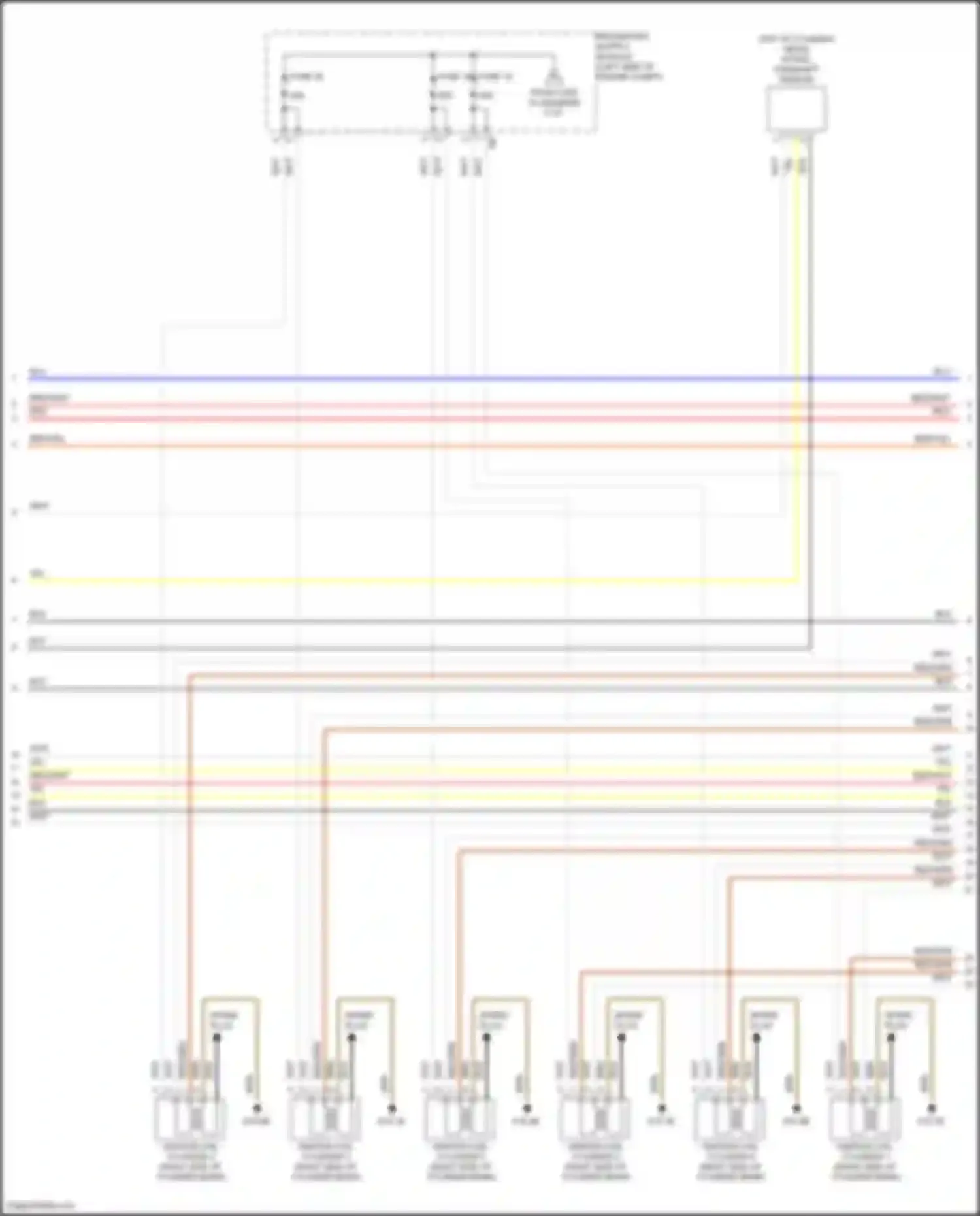 X6 BMW G06 facelift (2023-2024): Wiring diagram engine performance 3.0l turbo (3 of 9)