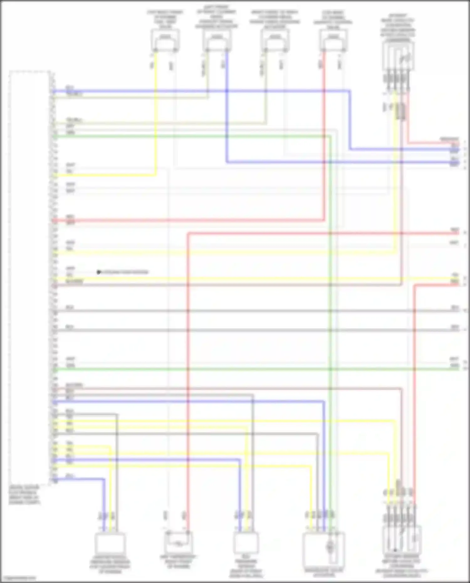 X6 BMW G06 facelift (2023-2024): Wiring diagram engine performance 4.4l turbo (1 of 11)