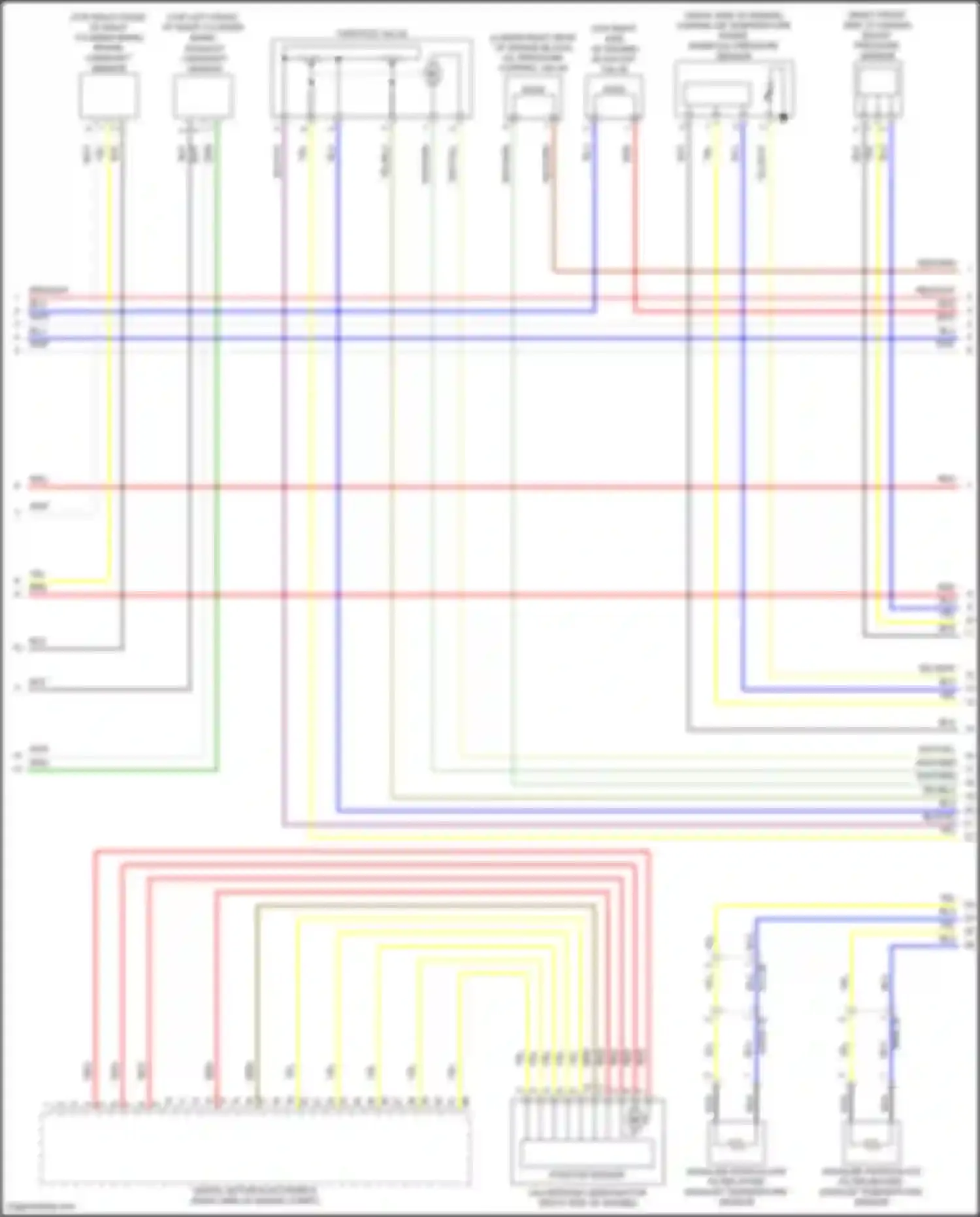 X6 BMW G06 facelift (2023-2024): Wiring diagram engine performance 4.4l turbo (2 of 11)
