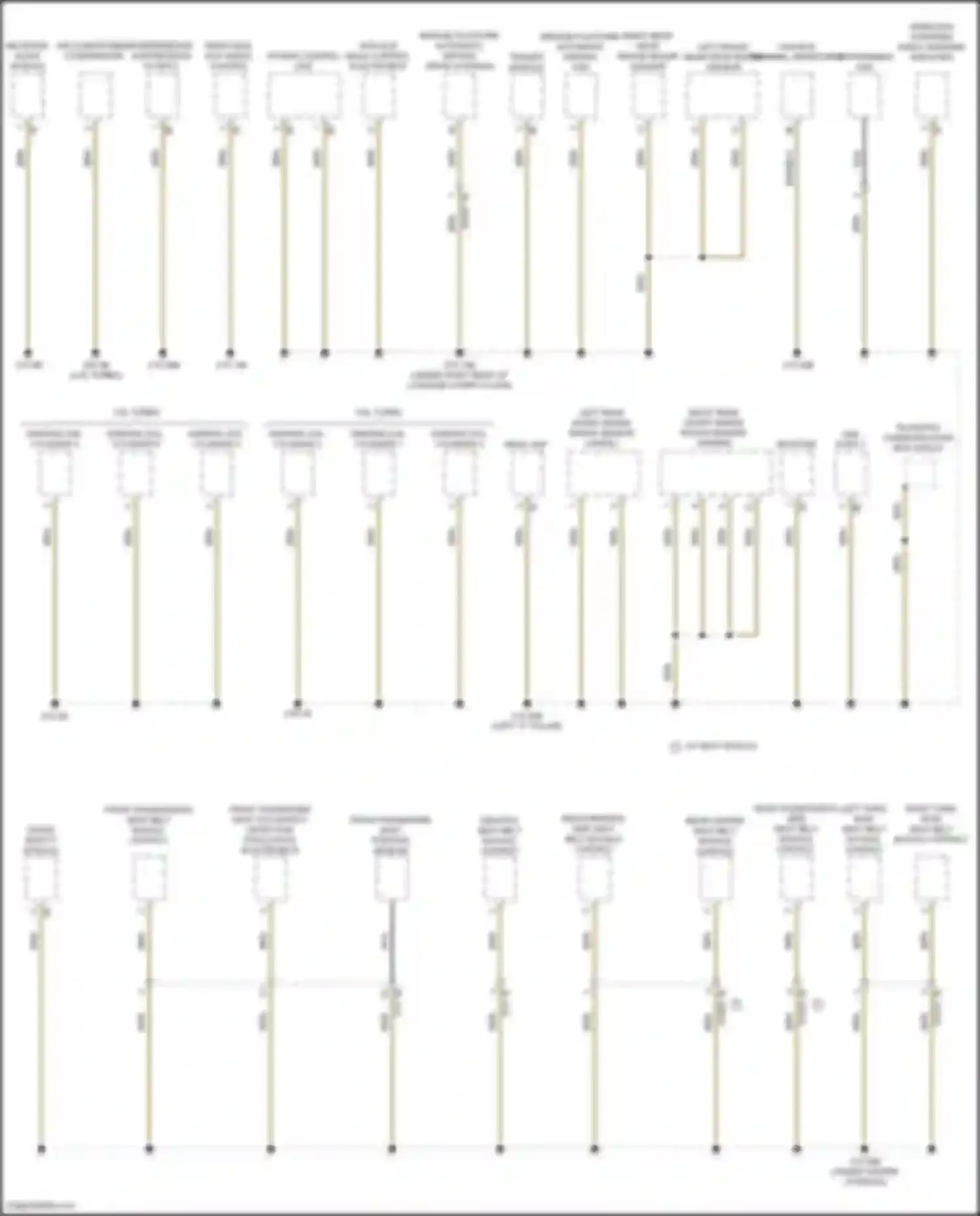 X6 BMW G06 facelift (2023-2024): Ground distribution circuit (2 of 7)