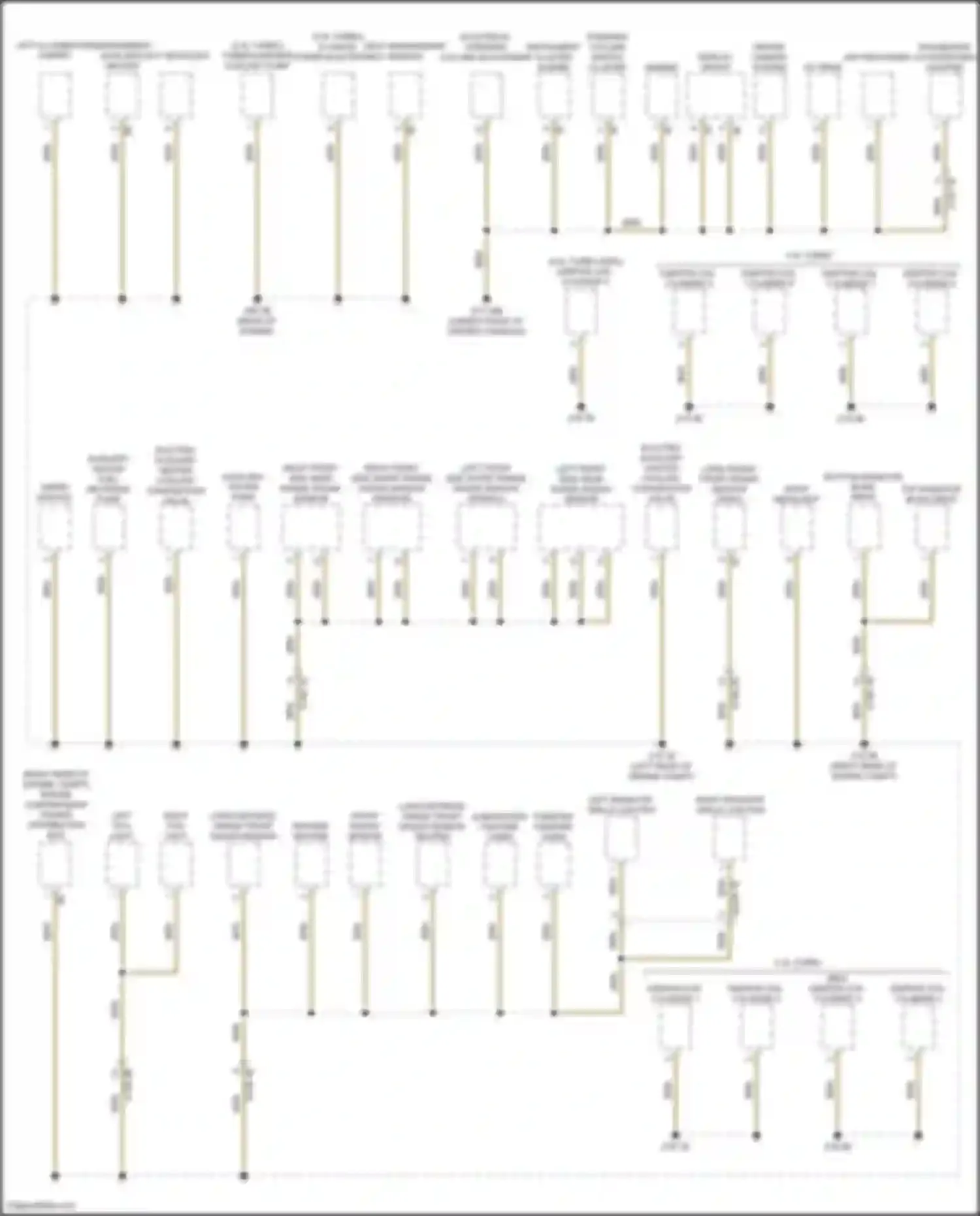 X6 BMW G06 facelift (2023-2024): Ground distribution circuit (3 of 7)