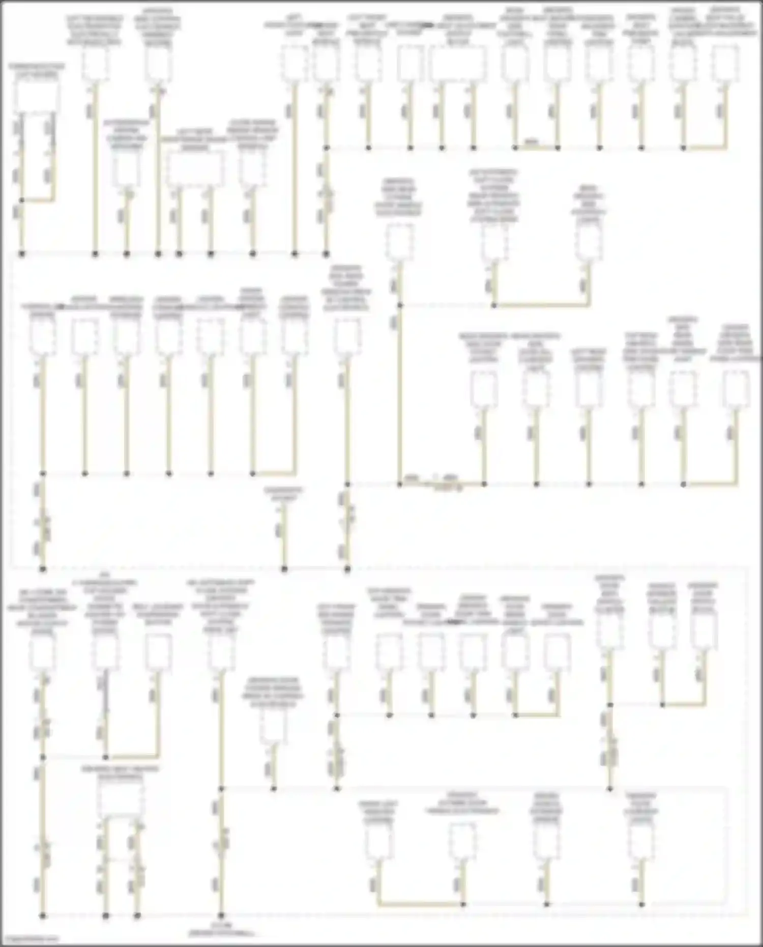 X6 BMW G06 facelift (2023-2024): Ground distribution circuit (6 of 7)