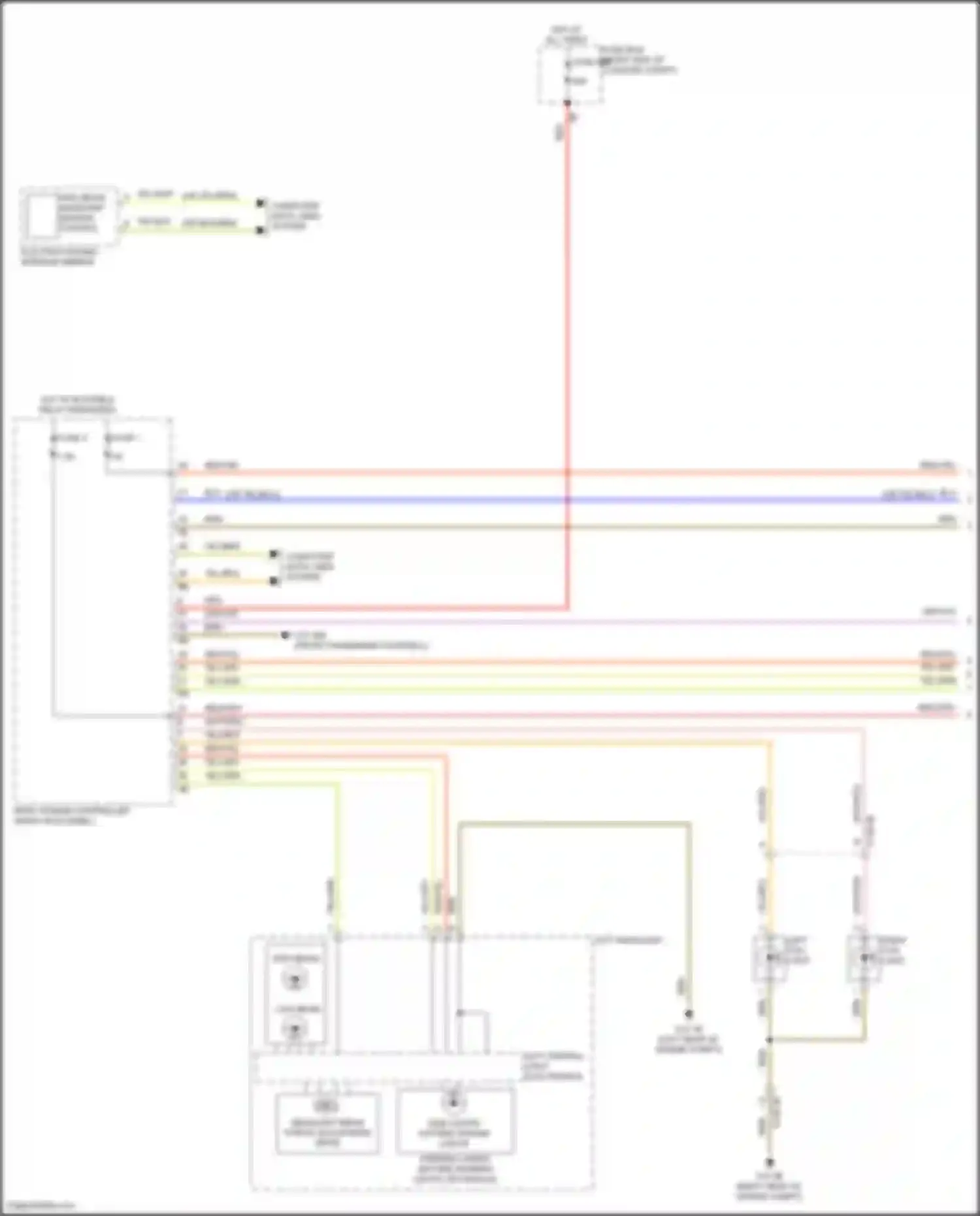 X6 BMW G06 facelift (2023-2024): Headlights circuit (1 of 2)
