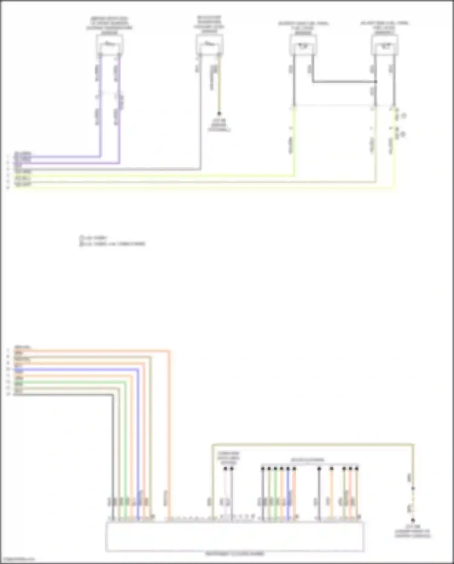 X6 BMW G06 facelift (2023-2024): Instrument cluster circuit (2 of 2)
