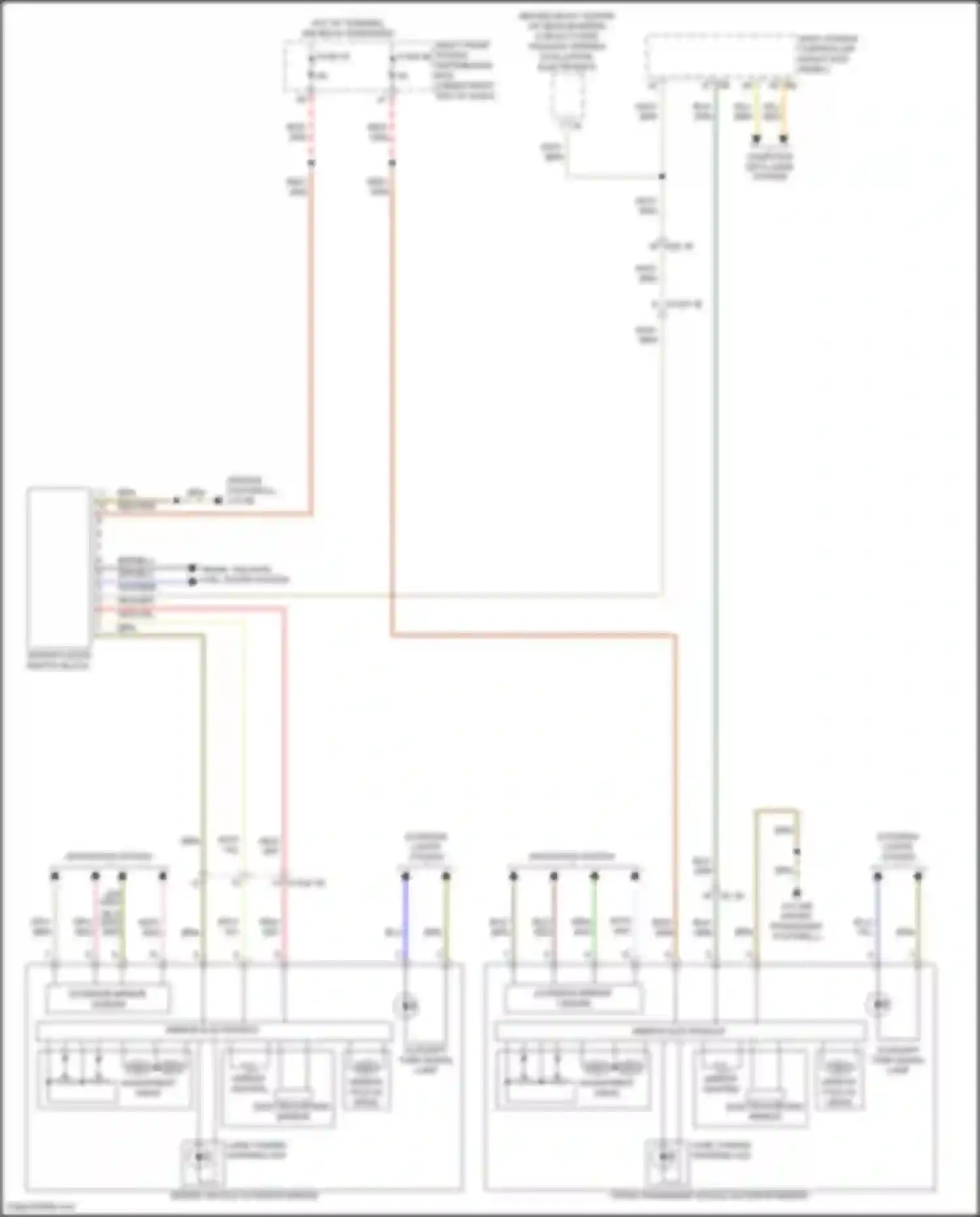 X6 BMW G06 facelift (2023-2024): Memory mirrors circuit